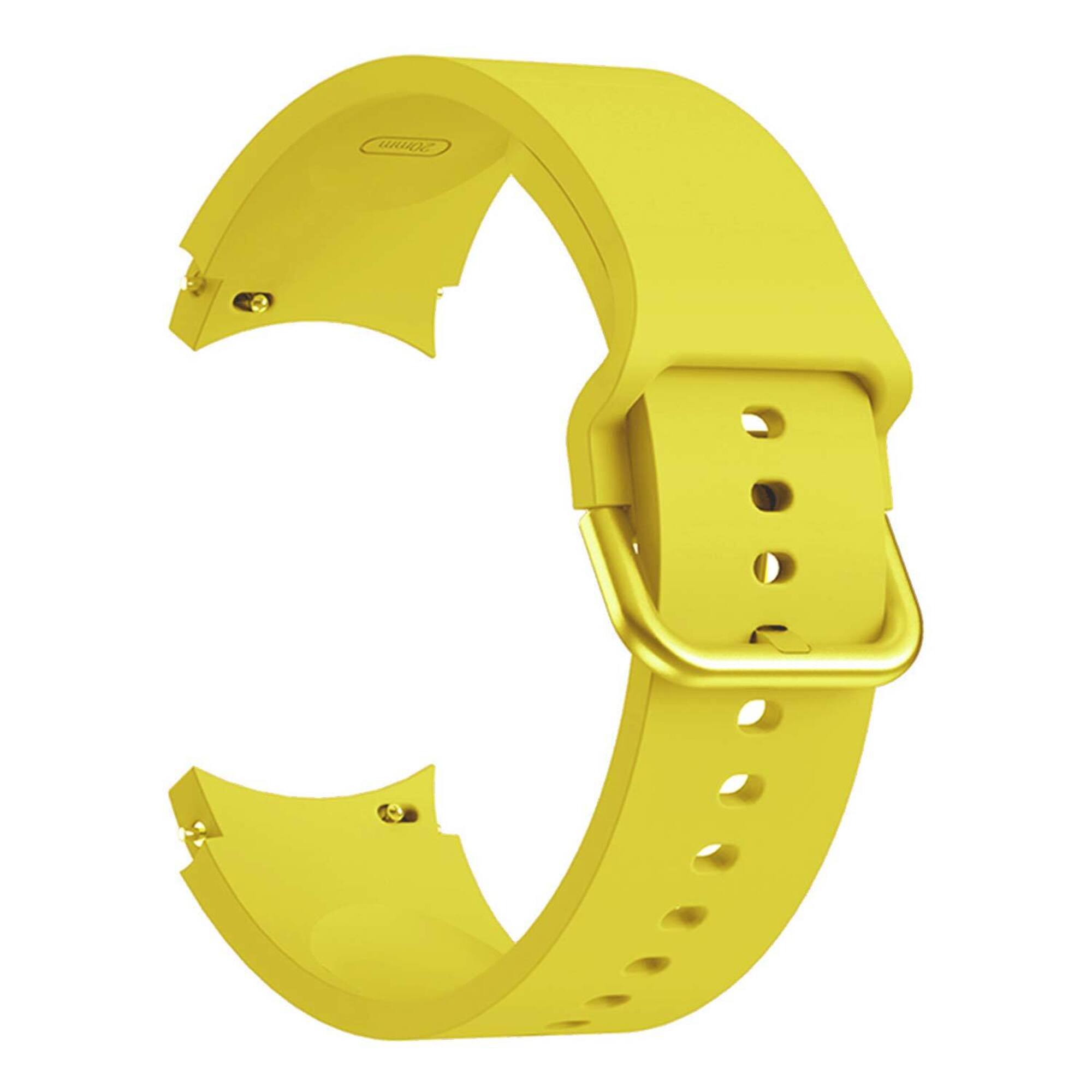 Forzacase Samsung Galaxy Watch7 40mm ile uyumlu Silikon Kordon Kayış - FC163