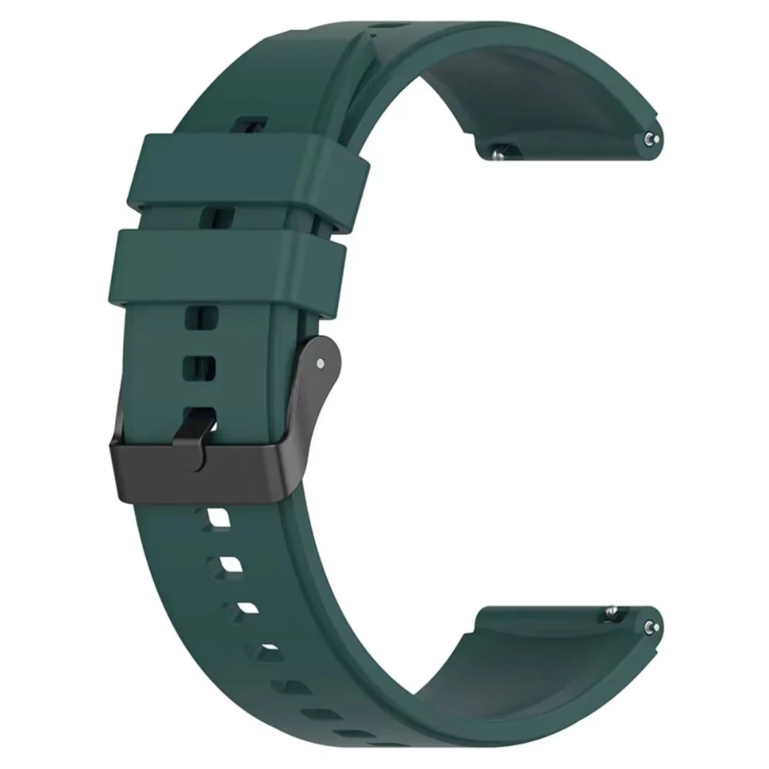 Forzacase Xiaomi Watch S4 41mm ile uyumlu Tokalı Silikon Kordon Kayış - FC870