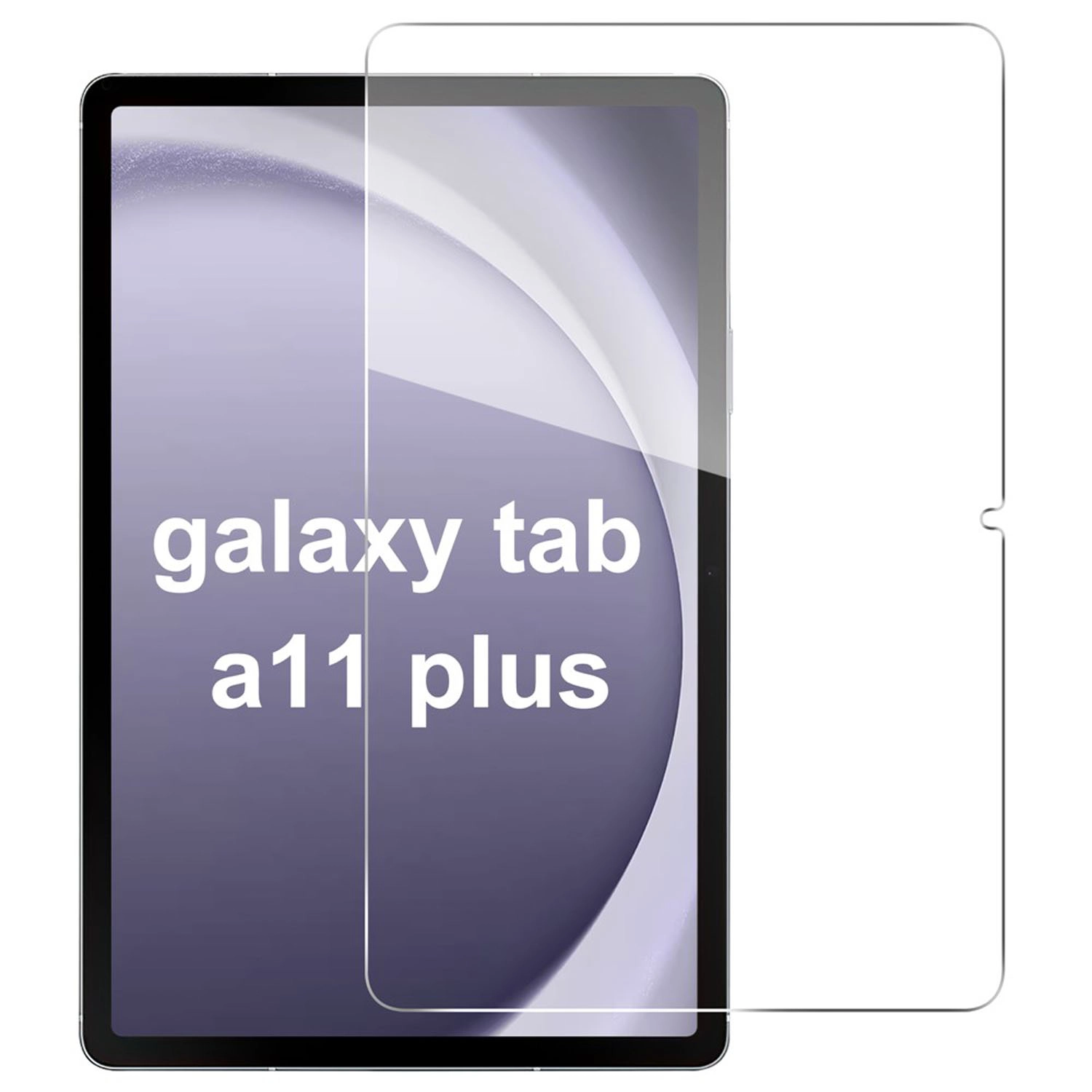 Forzacase Samsung Galaxy Tab A11 Plus 11 inç uyumlu Temperli Kırılmaz Cam Ekran Koruyucu FC021