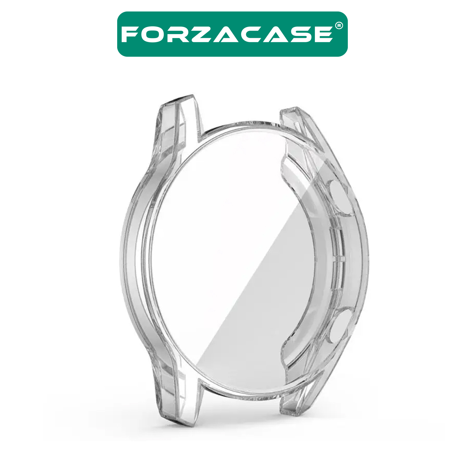Forzacase Huawei Watch GT 2 46mm ile uyumlu Önü Kapalı Ekran Korumalı Silikon Kılıf - FC010