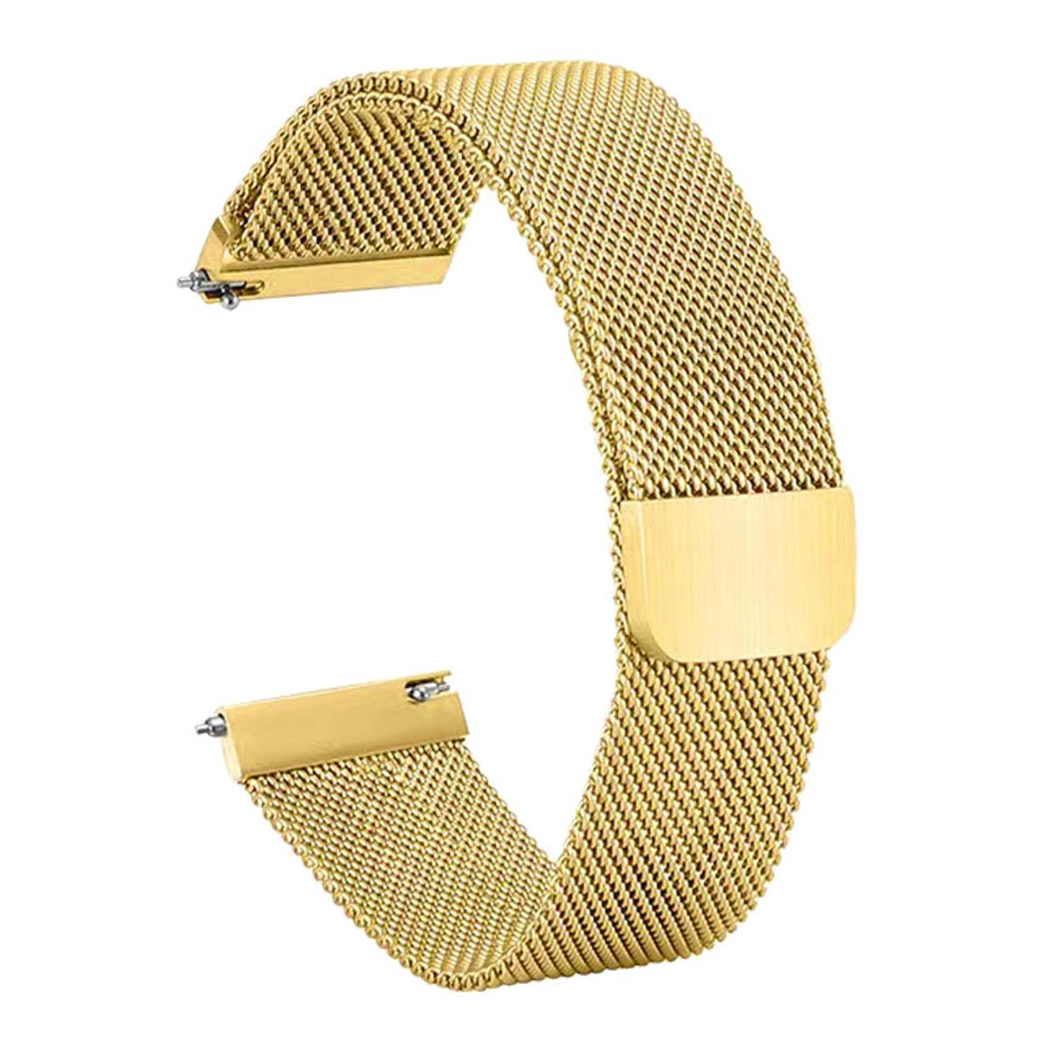 Forzacase Xiaomi Watch 5 47mm ile uyumlu Metal Mıknatıslı Kordon Kayış - FC096