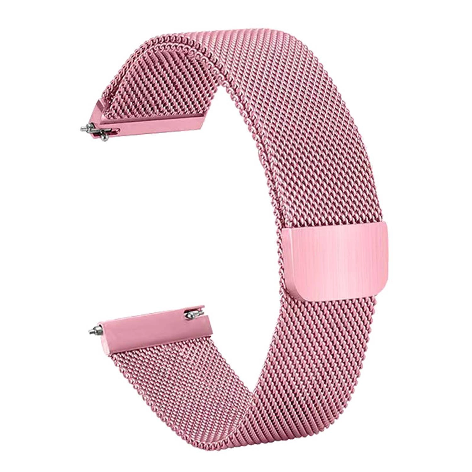 Forzacase Xiaomi Watch 5 47mm ile uyumlu Metal Mıknatıslı Kordon Kayış - FC096