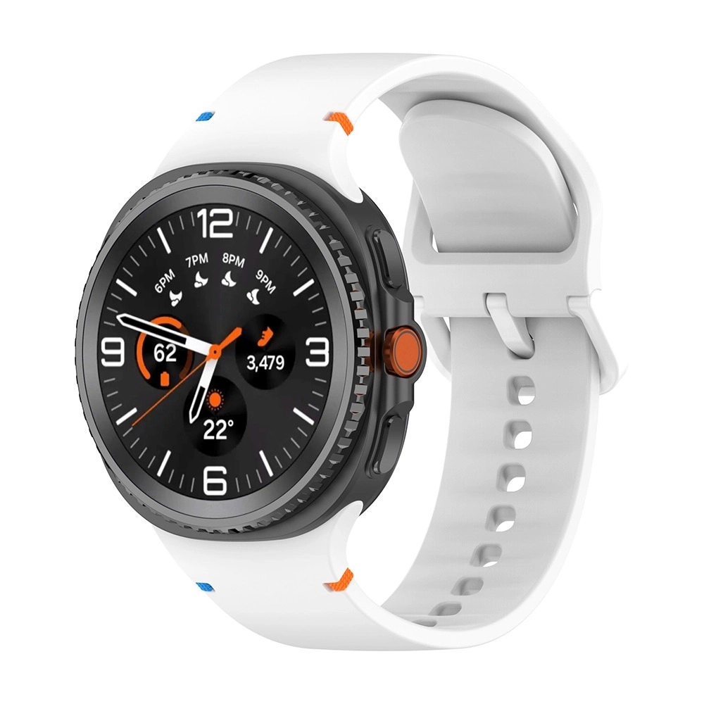 Forzacase Samsung Galaxy Watch 9 40 mm ile uyumlu Tokalı Silikon Kordon Kayış - FC1092