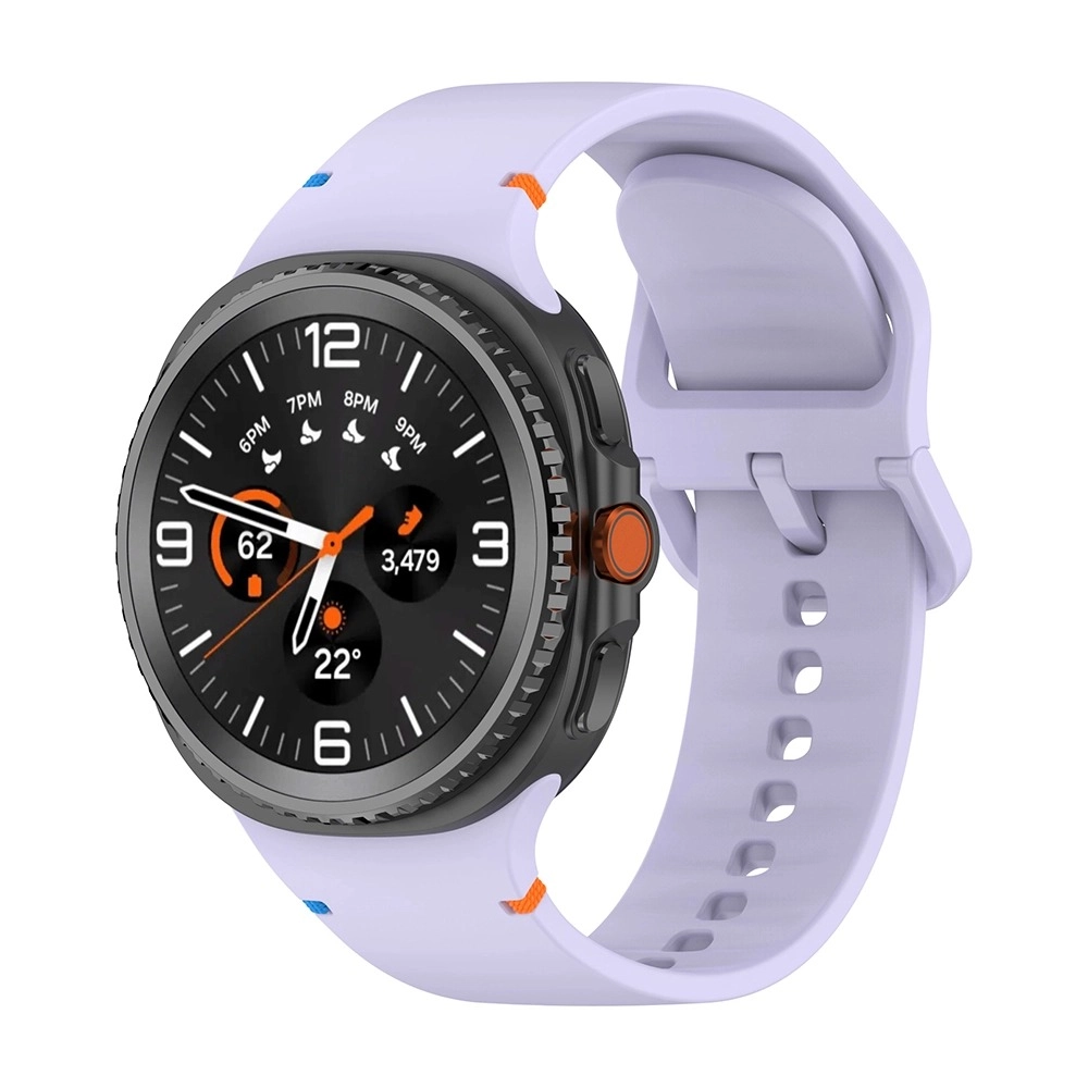Forzacase Samsung Galaxy Watch 9 40 mm ile uyumlu Tokalı Silikon Kordon Kayış - FC1092