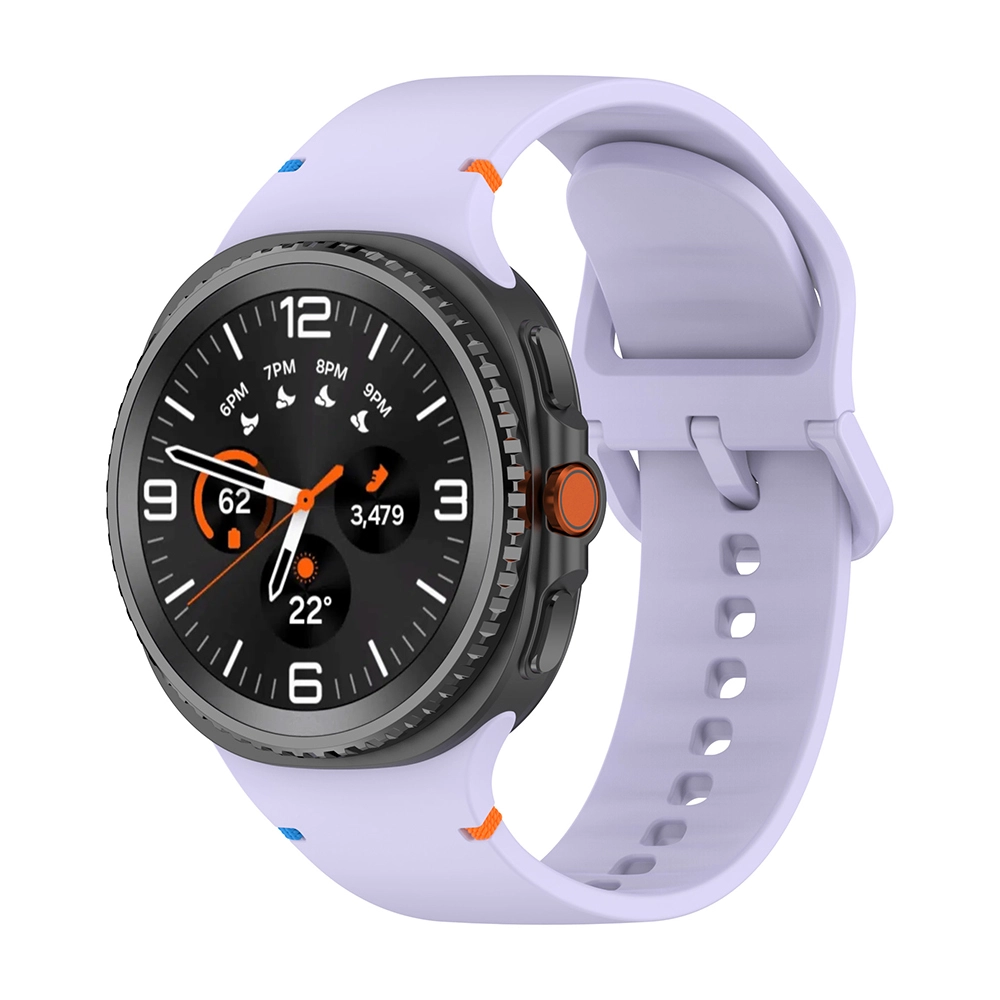 Forzacase Samsung Galaxy Watch 8 40 mm ile uyumlu Tokalı Silikon Kordon Kayış - FC1092