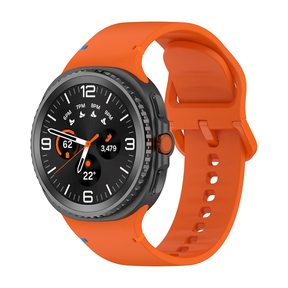 Forzacase Samsung Galaxy Watch 8 40 mm ile uyumlu Tokalı Silikon Kordon Kayış - FC1092