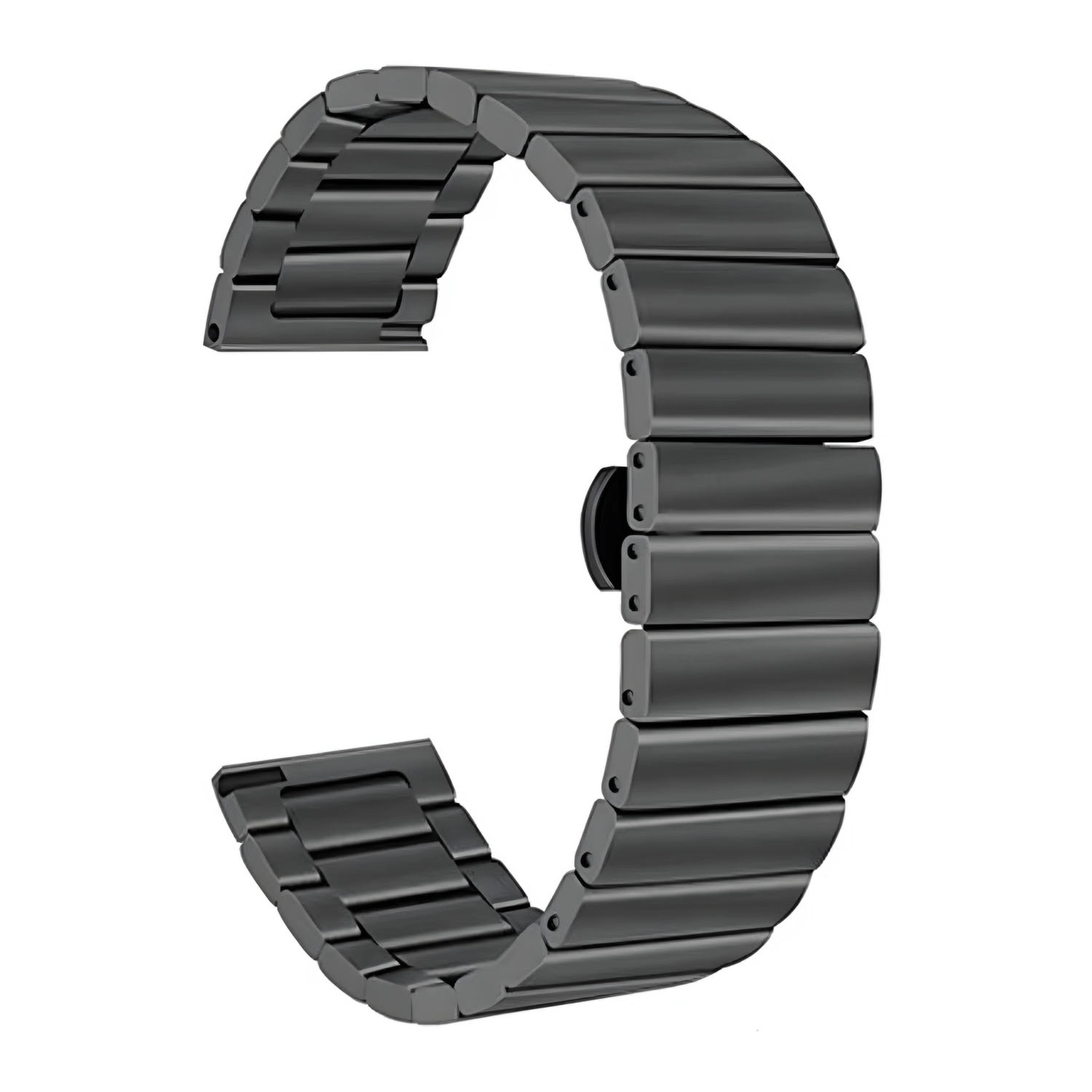 Forzacase Havit M9030 Pro 46mm ile uyumlu Balık Sırtı Paslanmaz Çelik Kordon - FC1120