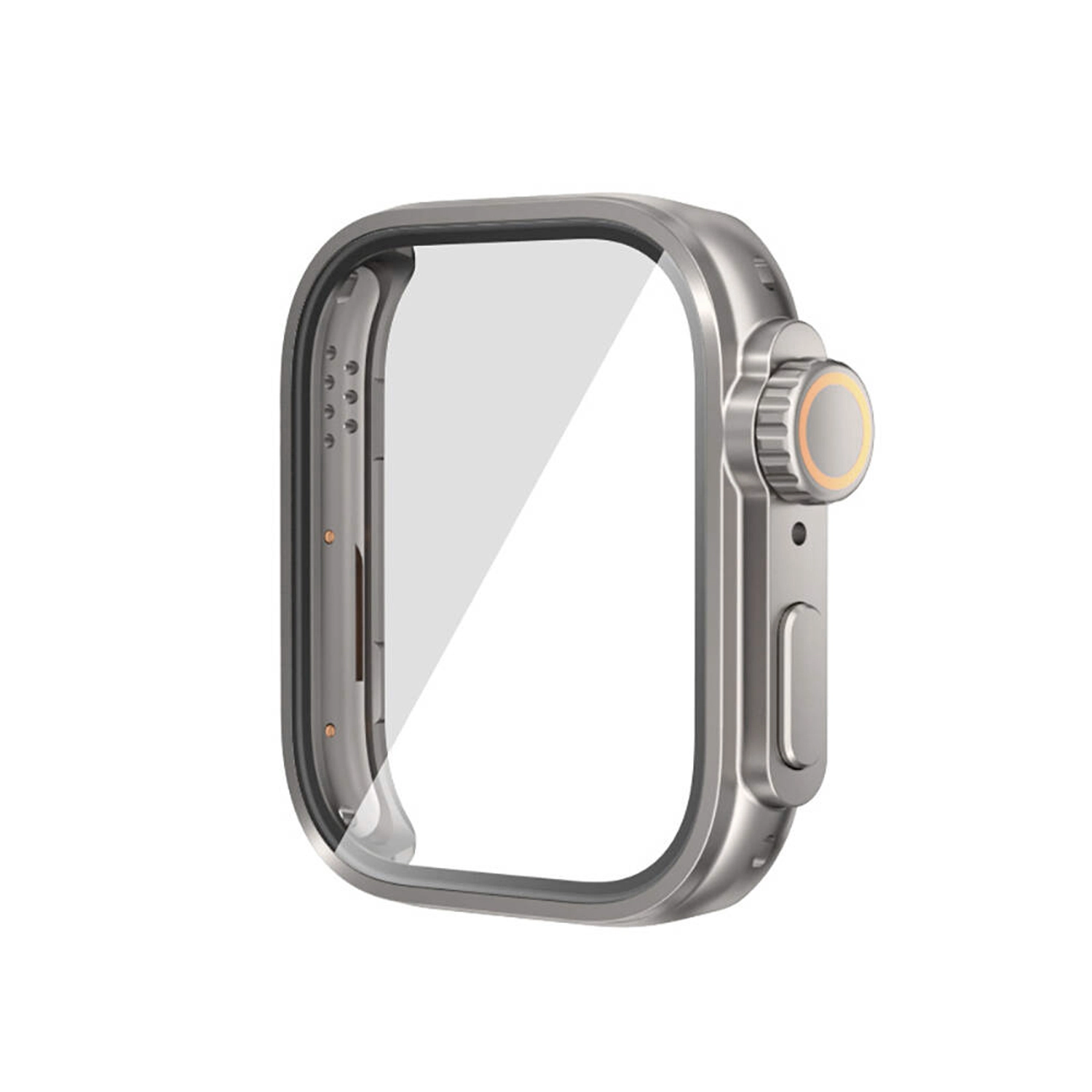 Forzacase Huawei Watch Fit 3 uyumlu Apple Watch Ultra 49mm Dönüştürücü Ekran Koruyuculu Kasa FC1144