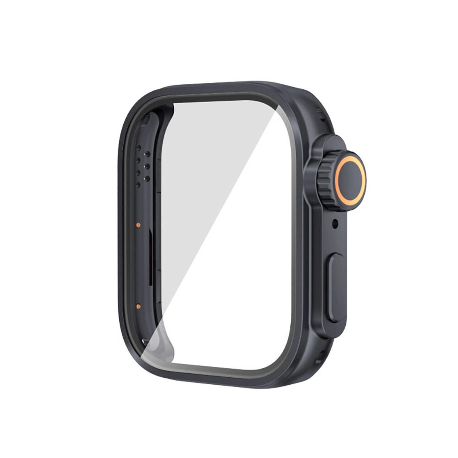 Forzacase Huawei Watch Fit 3 uyumlu Apple Watch Ultra 49mm Dönüştürücü Ekran Koruyuculu Kasa FC1144