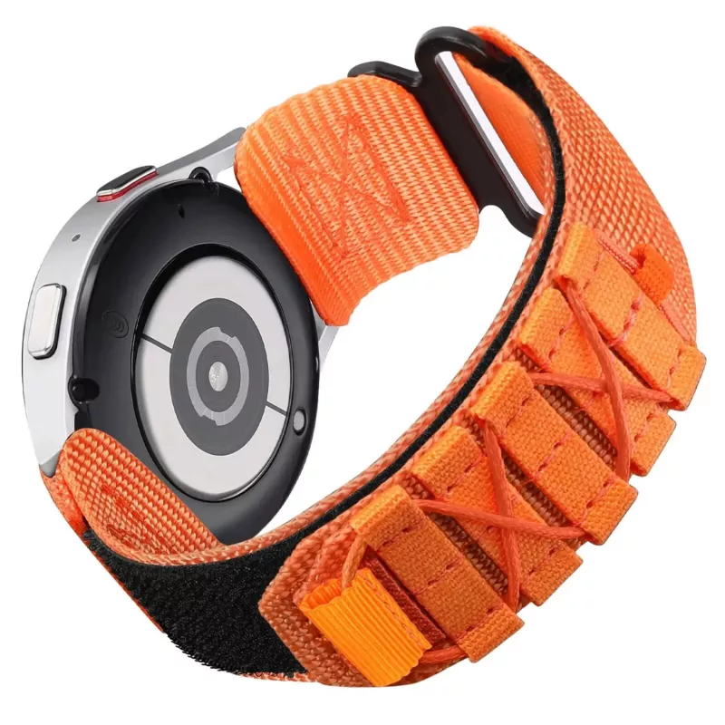 Forzacase Xiaomi Watch S5 46mm ile uyumlu Orbital Örgülü Halat Tasarımlı Hasır Kordon - FC1240