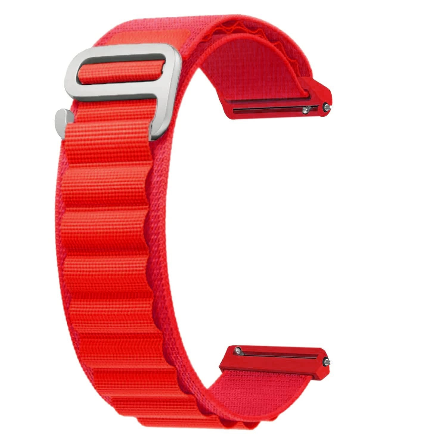 Forzacase Huawei Watch Buds 2 ile uyumlu Alpine Loop Kancalı Kumaş Kordon Kayış - FC156