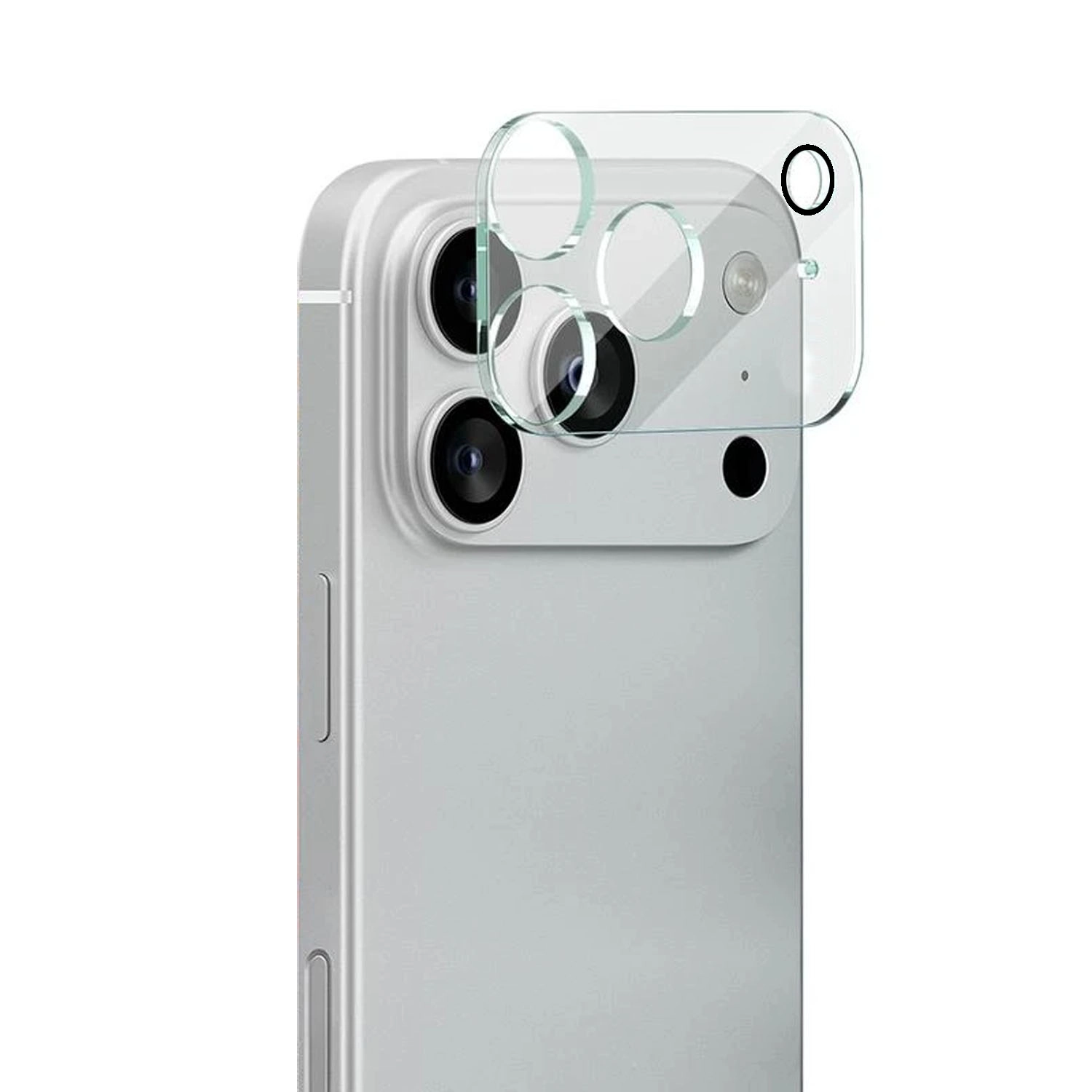 Forzacase iPhone 17 Pro ile uyumlu Kamera Lens Koruyucu Cam Filmi Şeffaf - FC378