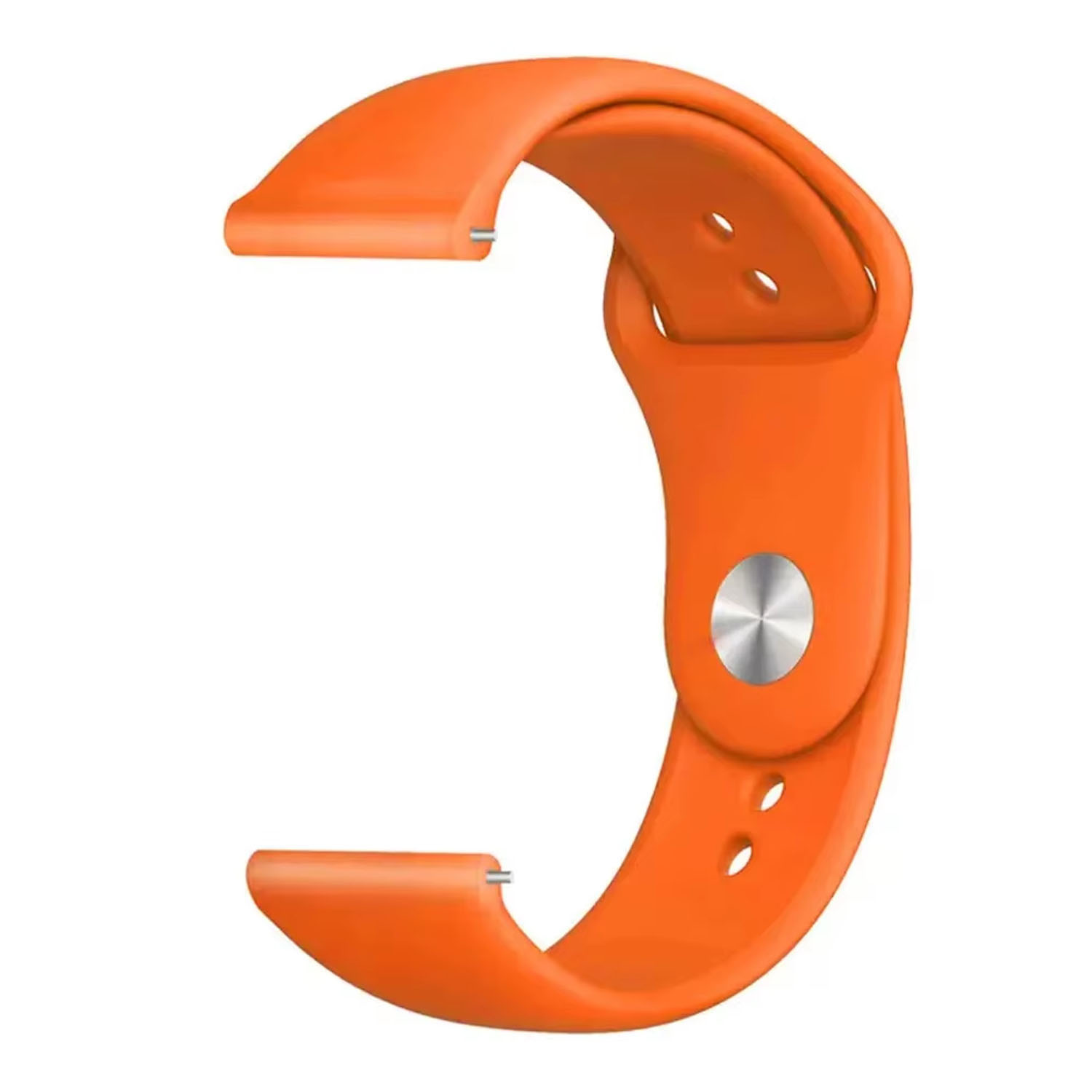 Forzacase Samsung Galaxy Watch 42mm ile Yumuşak Jel Şık uyumlu Silikon Kordon Kayış - FC876