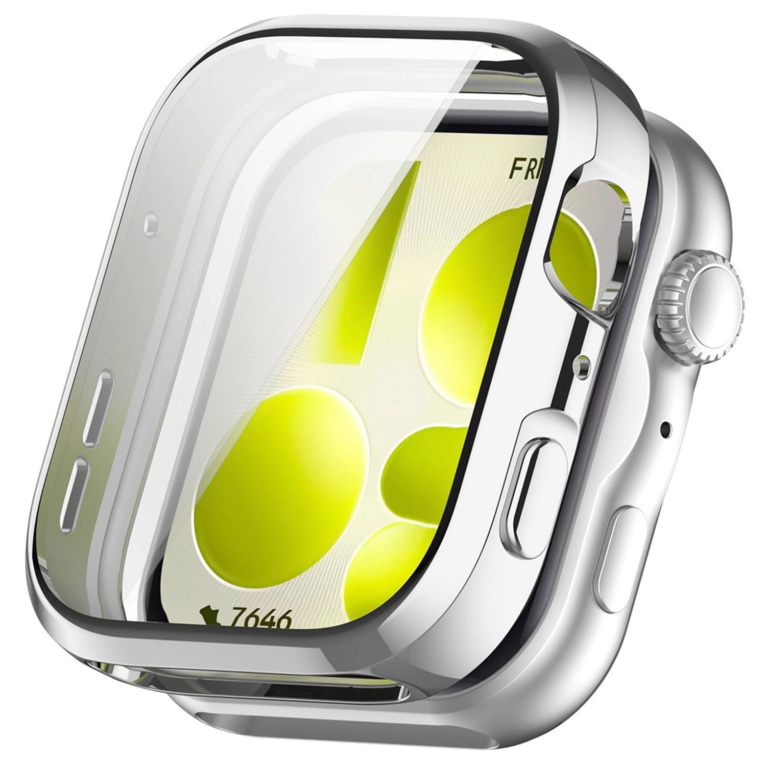 Forzacase Huawei Watch Fit 5 ile uyumlu Önü Kapalı Ekran Korumalı Silikon Kılıf - FC010