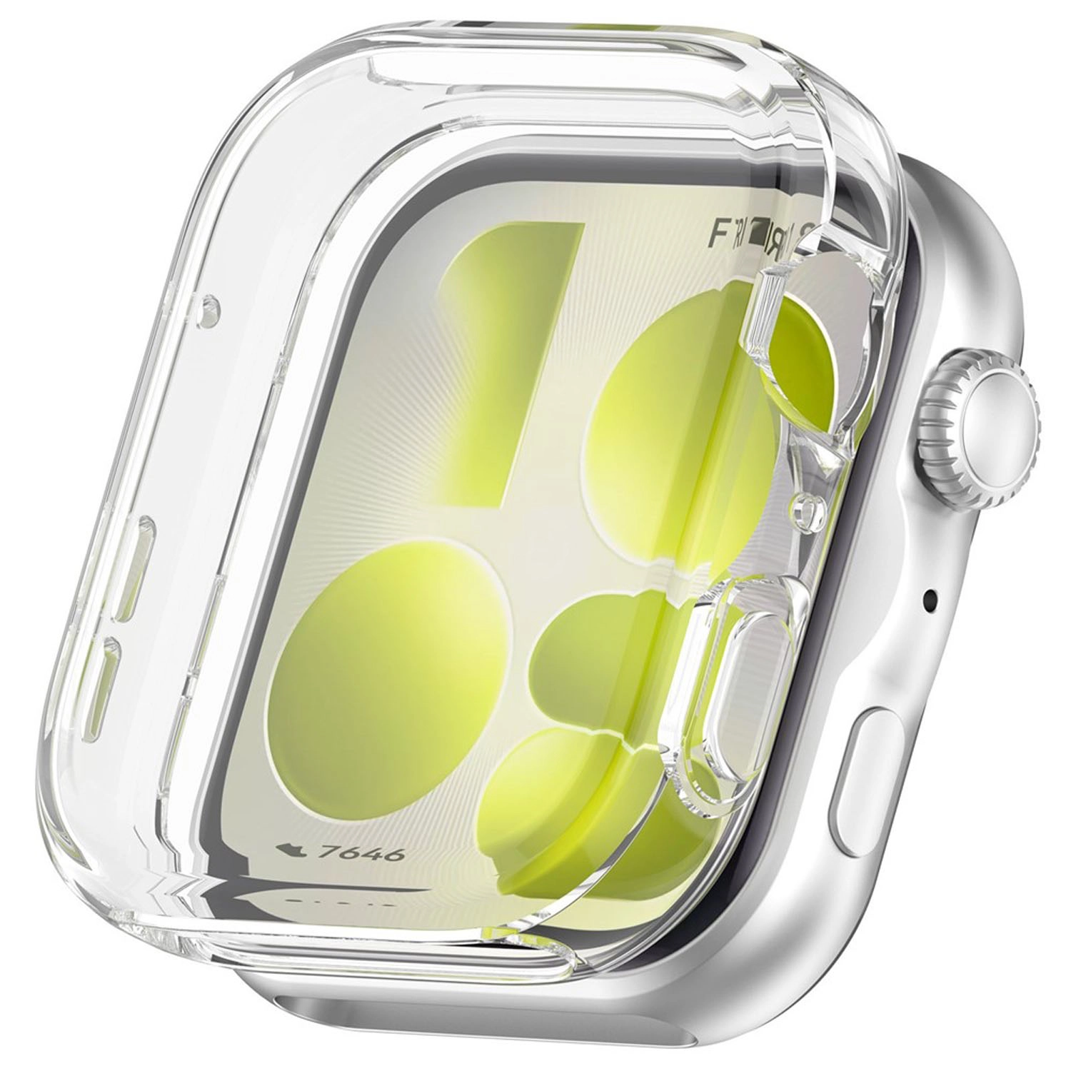 Forzacase Huawei Watch Fit 5 ile uyumlu Önü Kapalı Ekran Korumalı Silikon Kılıf - FC010