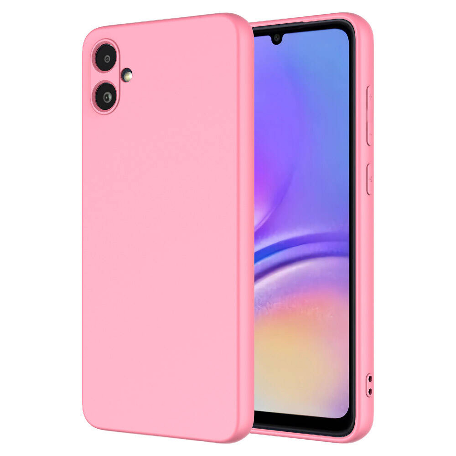 Forzacase Samsung Galaxy A05 ile uyumlu Liquid Serisi İçi Kadife Lansman Silikon Kılıf