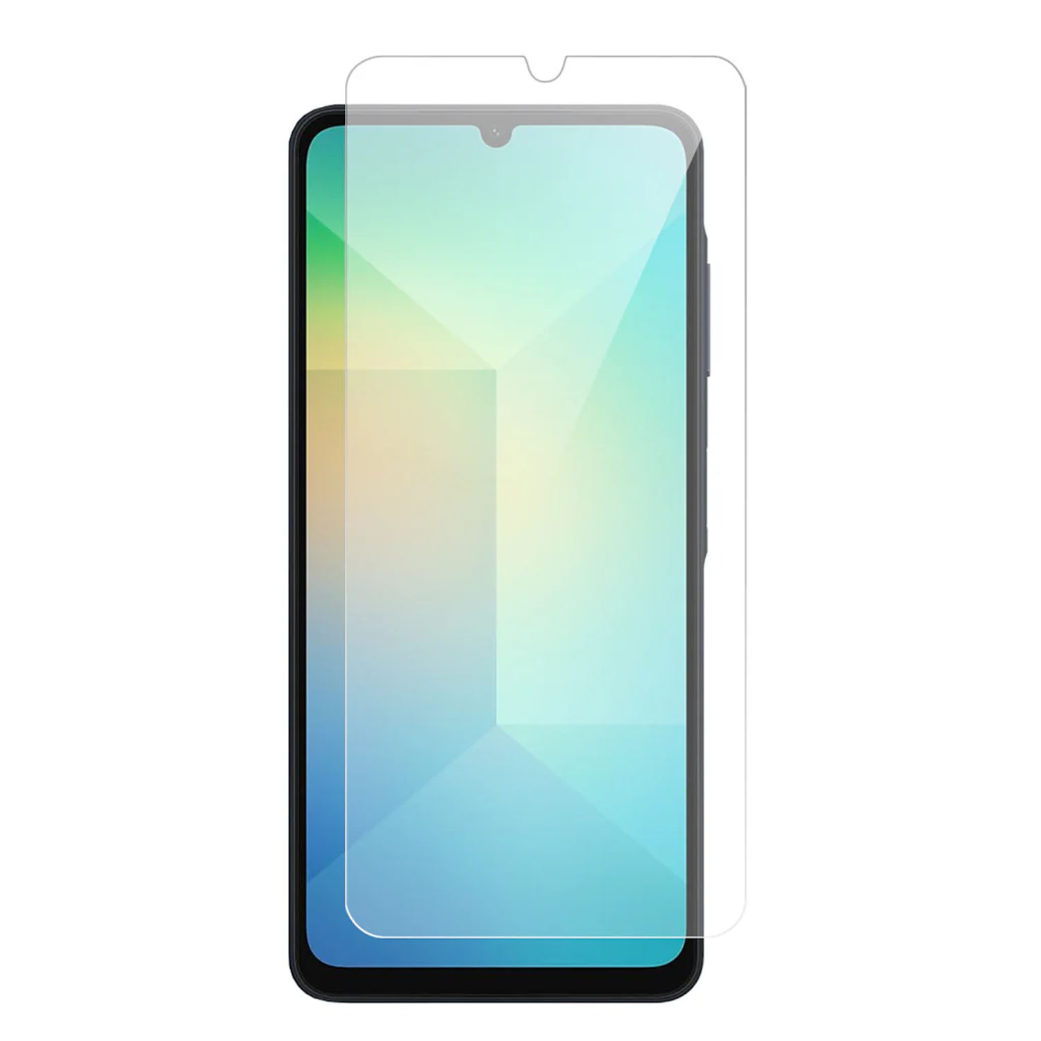 Forzacase Samsung Galaxy A06 ile uyumlu Temperli Kırılmaz Cam Ekran Koruyucu - FC002