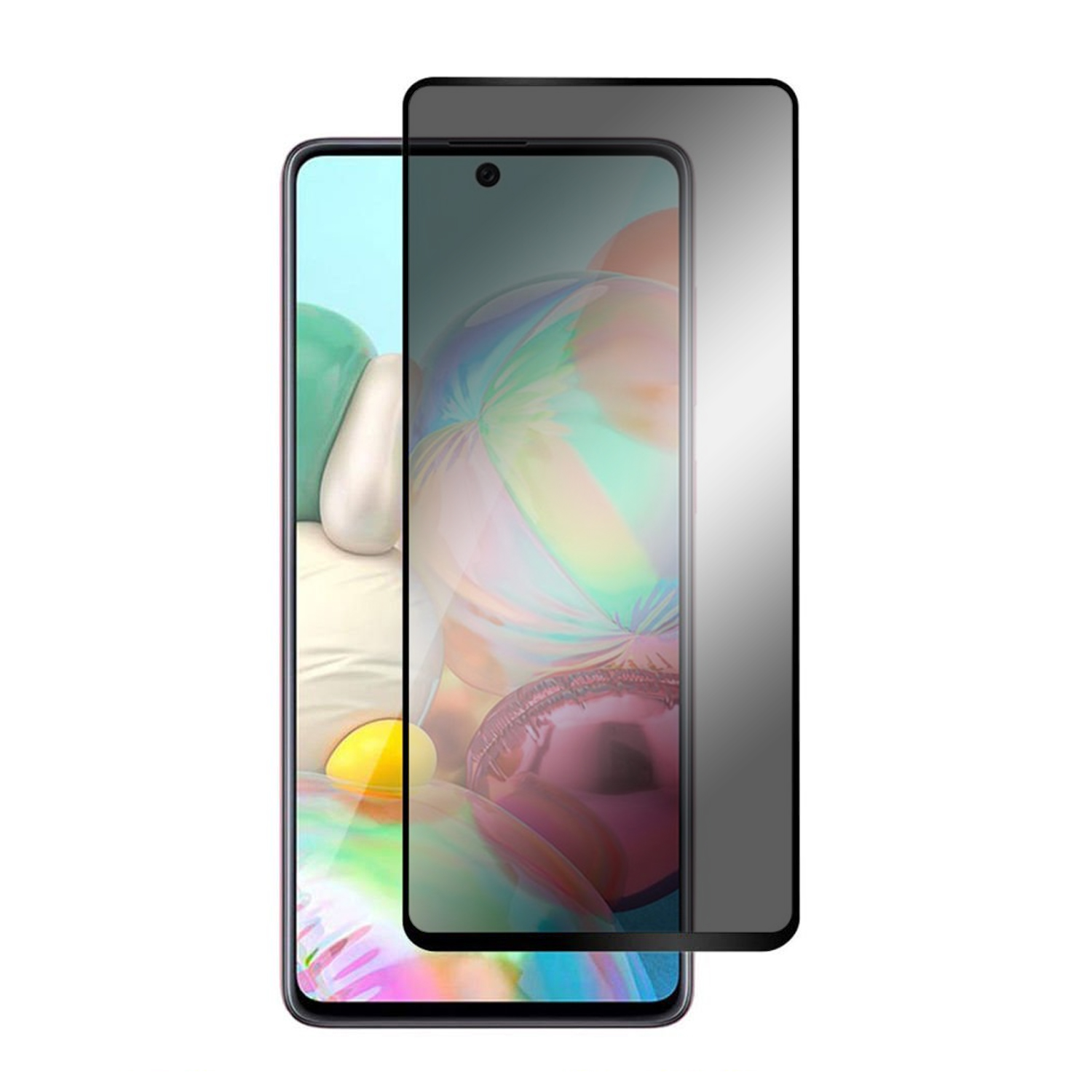 Forzacase Samsung Galaxy A71 için Privacy Hayalet Ekran Koruyucu Seramik Film - FC292