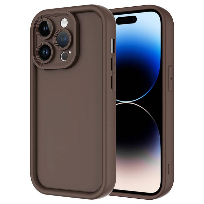 Forzacase iPhone 14 Pro uyumlu Flex Serisi Kamera Korumalı Darbeye Dayanıklı Silikon Kılıf