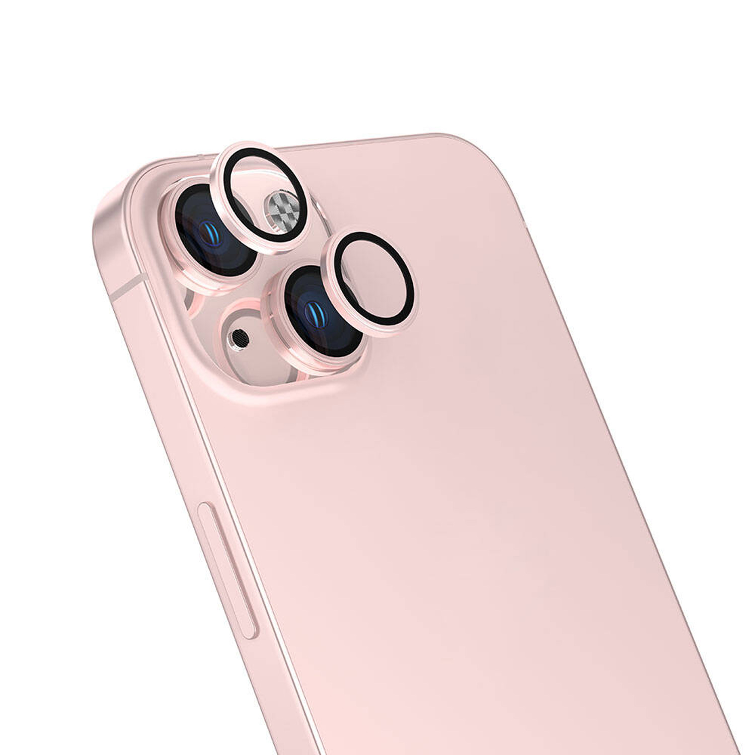 Forzacase iPhone 15 Plus ile uyumlu Parmak İzi Bırakmayan Anti-Reflective Kamera Lens Koruyucu FC438