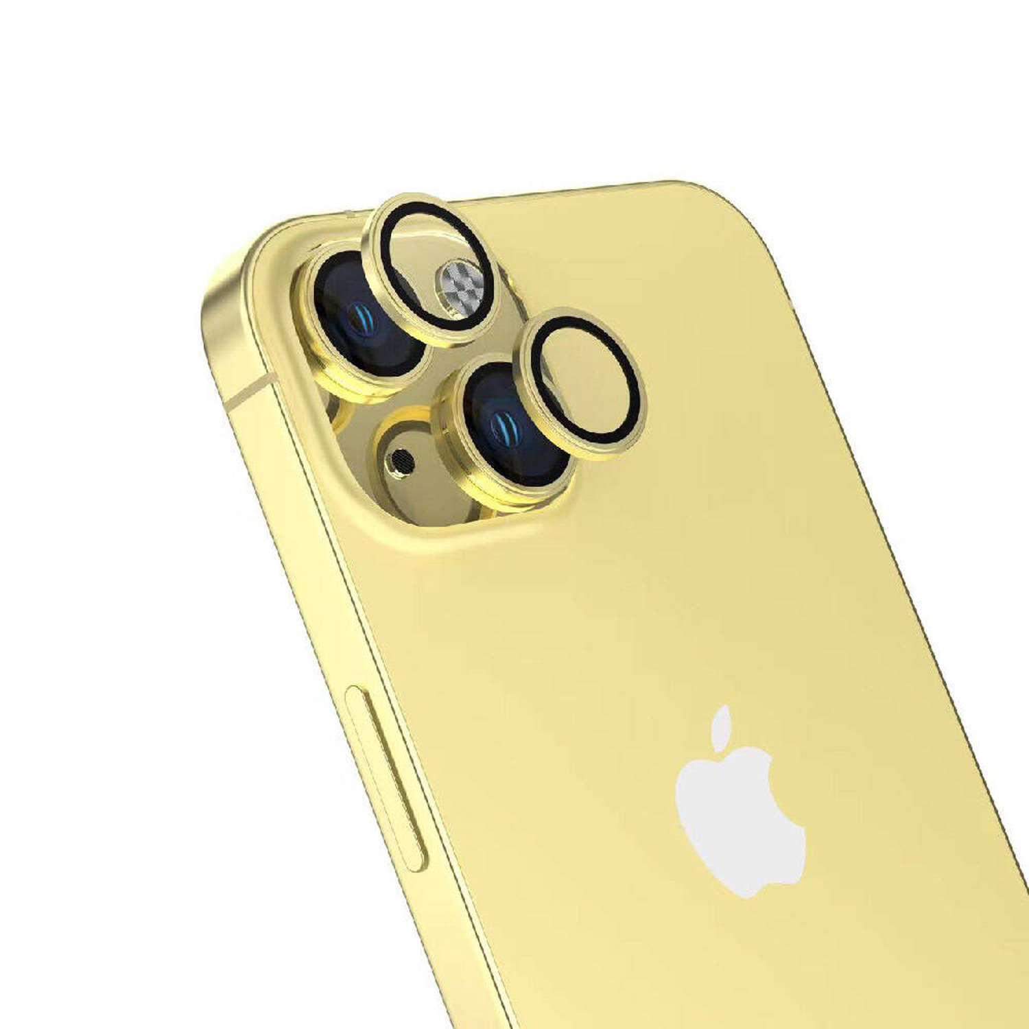 Forzacase iPhone 15 Plus ile uyumlu Parmak İzi Bırakmayan Anti-Reflective Kamera Lens Koruyucu FC438