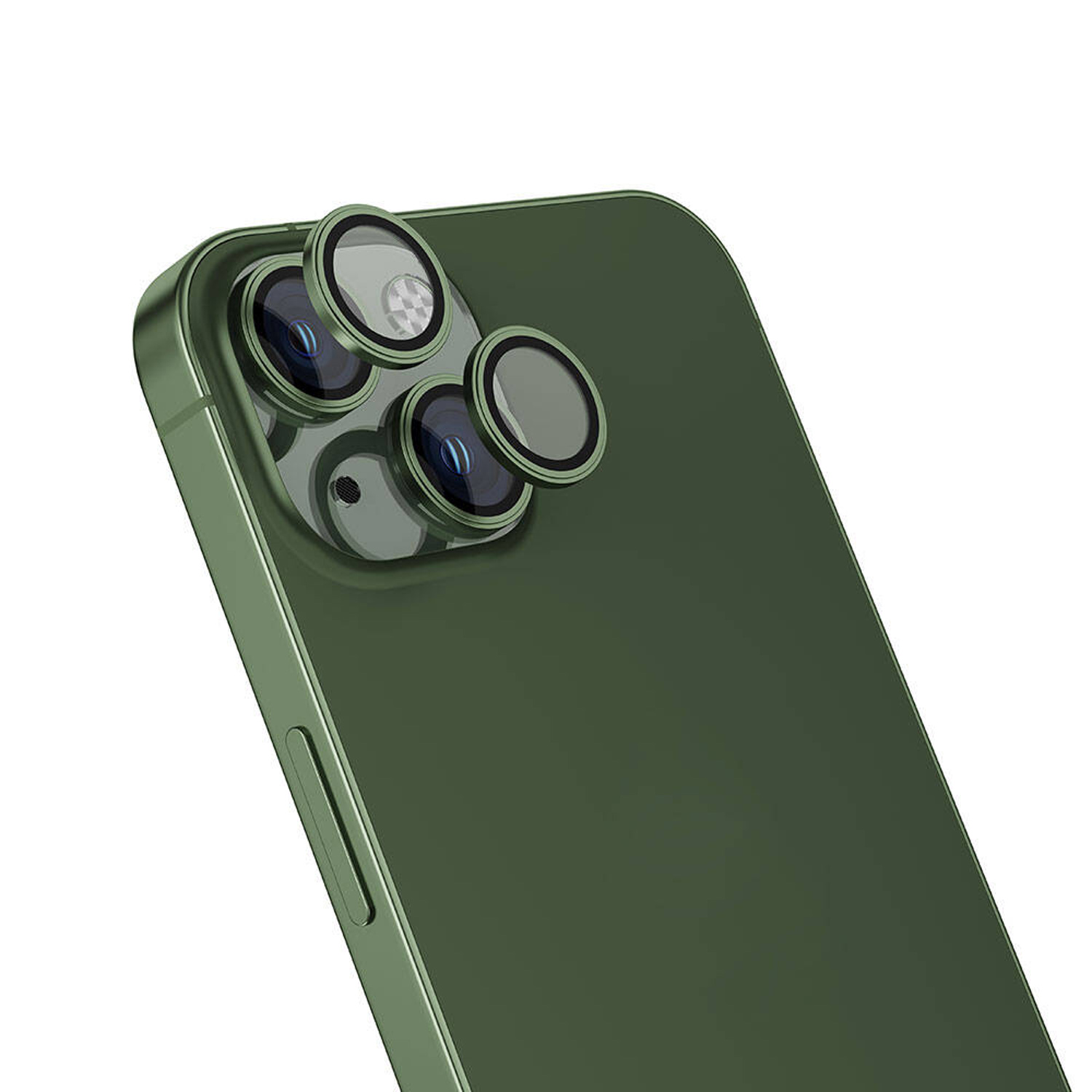 Forzacase iPhone 15 ile uyumlu Parmak İzi Bırakmayan Anti-Reflective Kamera Lens Koruyucu - FC438