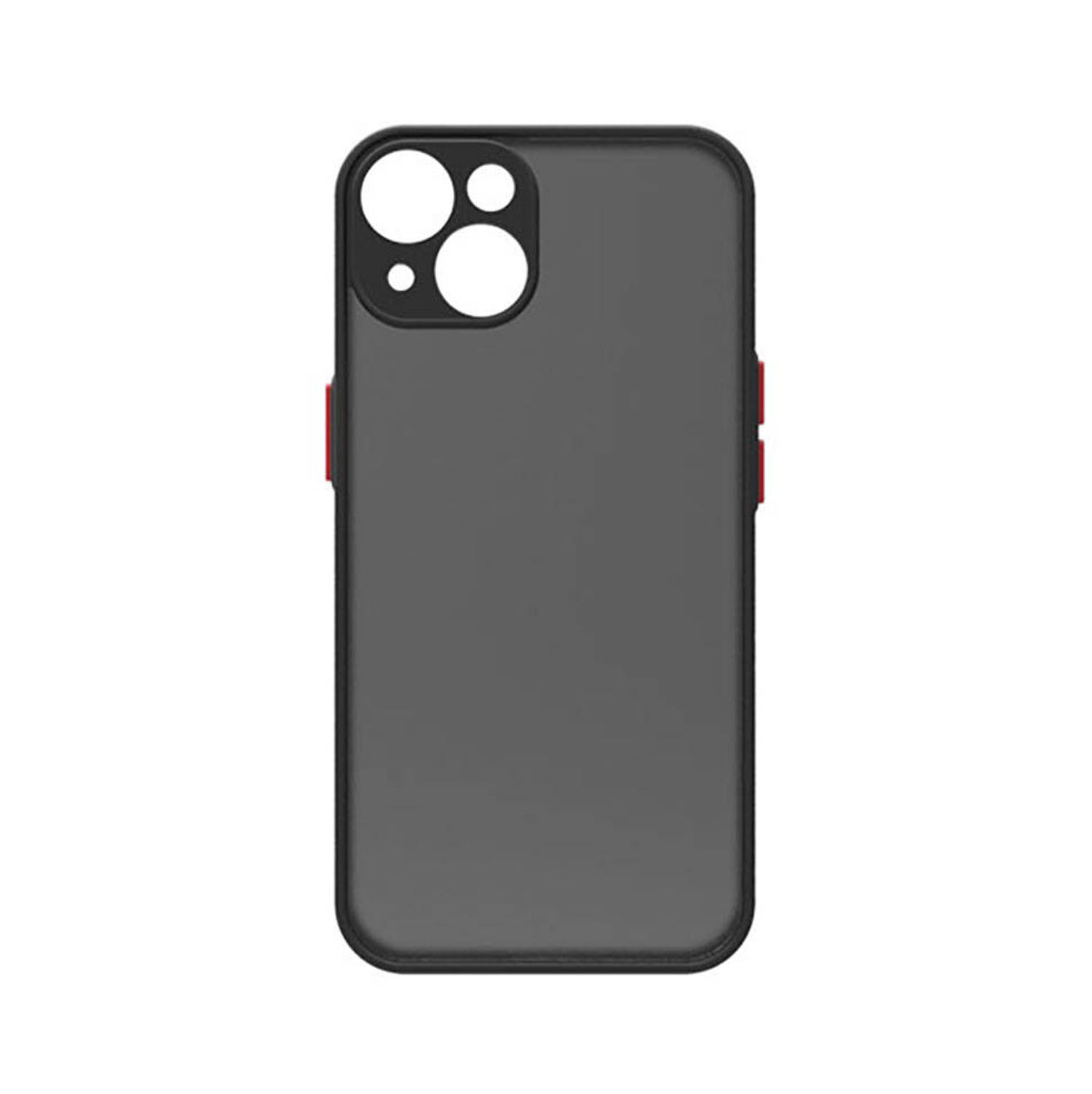 Forzacase iPhone 15 Plus ile uyumlu Shell Serisi Darbeye Dayanıklı Yarı Esnek Plastik Kılıf
