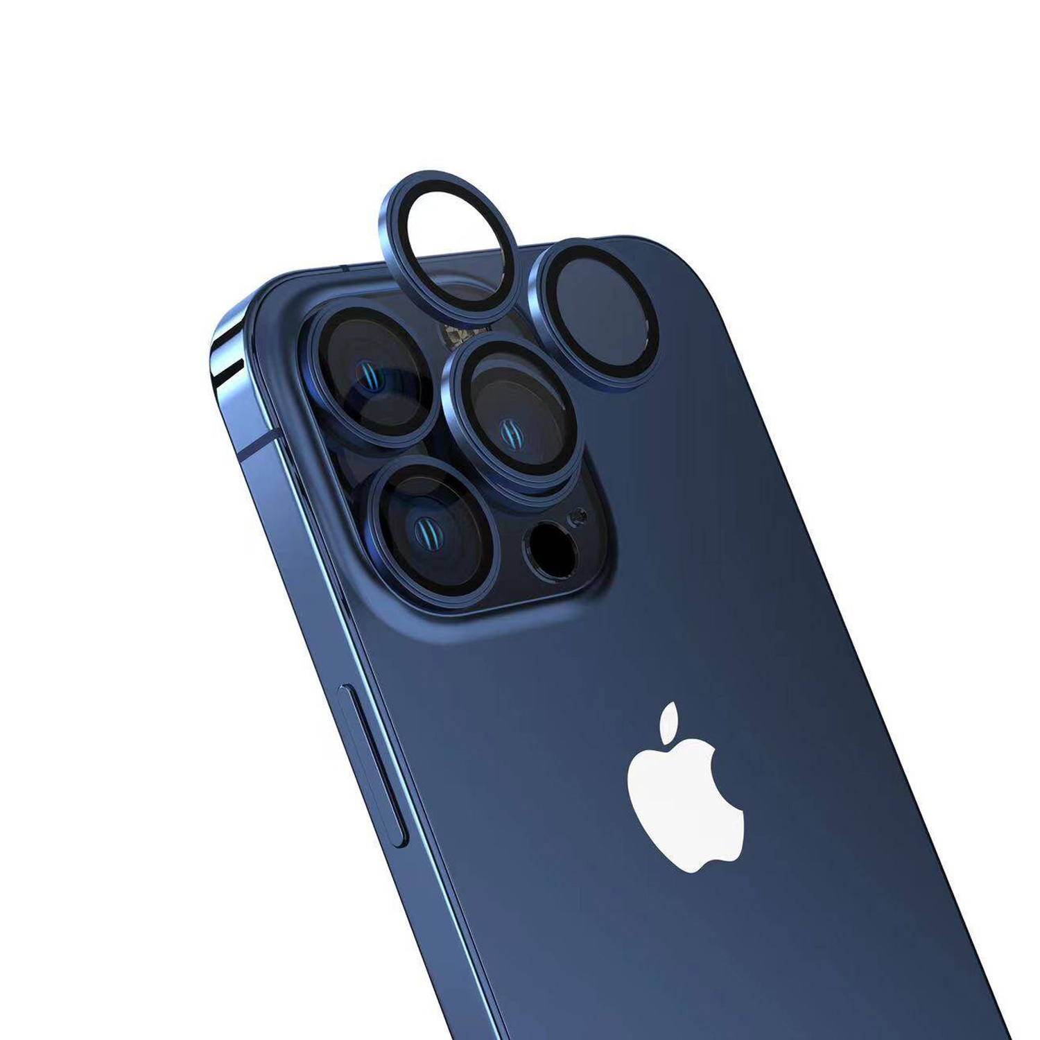 Forzacase iPhone 15 Pro Max uyumlu Parmak İzi Bırakmayan Anti-Reflective Kamera Lens Koruyucu FC438