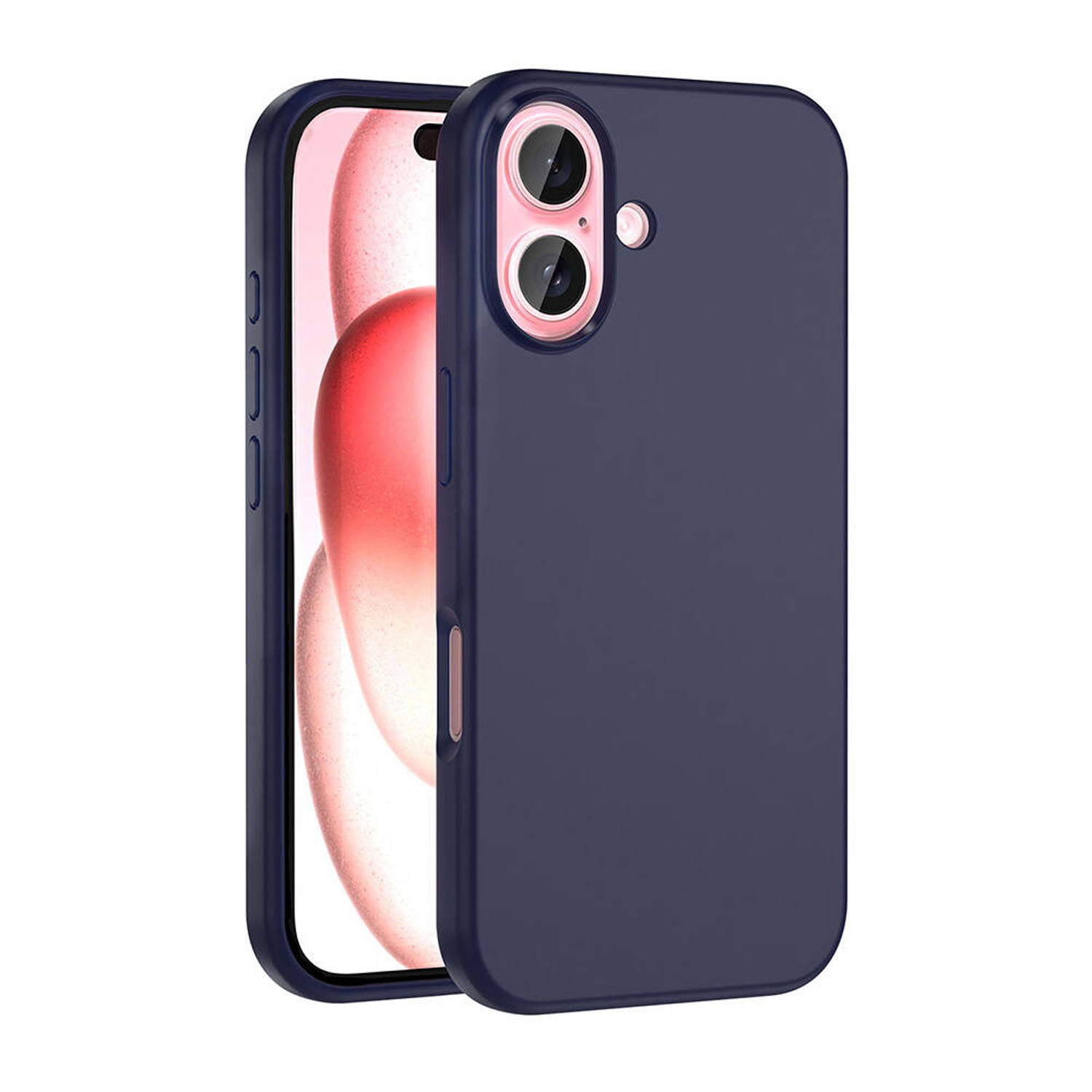 Forzacase iPhone 16 Plus ile uyumlu Velvet Serisi İçi Kadife Magsafe Şarj Özellikli Silikon Kılıf