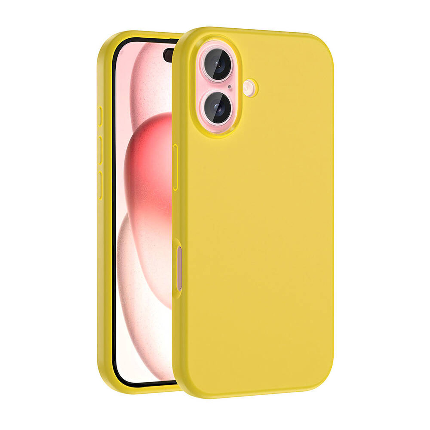 Forzacase iPhone 16 Plus ile uyumlu Velvet Serisi İçi Kadife Magsafe Şarj Özellikli Silikon Kılıf
