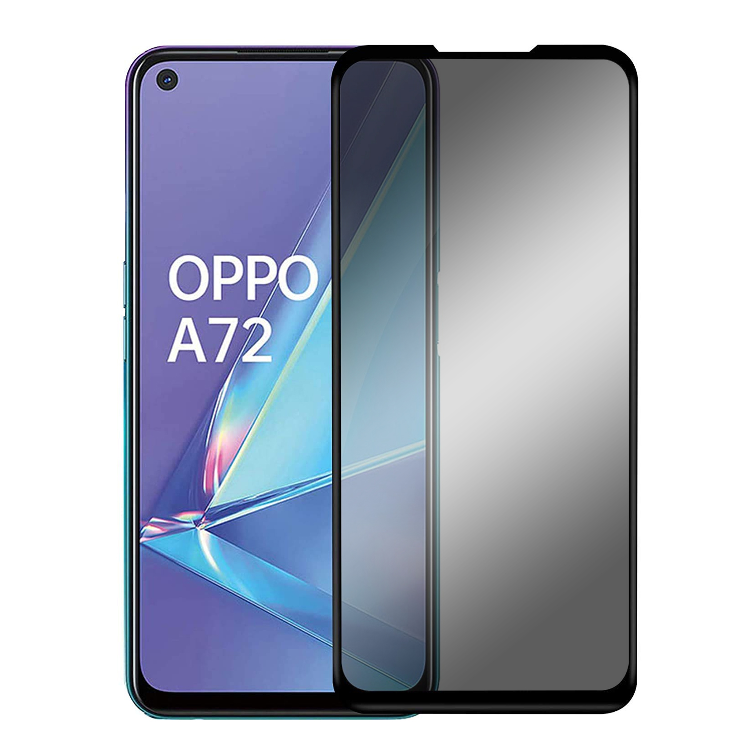 Forzacase Oppo A72 için Privacy Hayalet Ekran Koruyucu Seramik Film - FC292