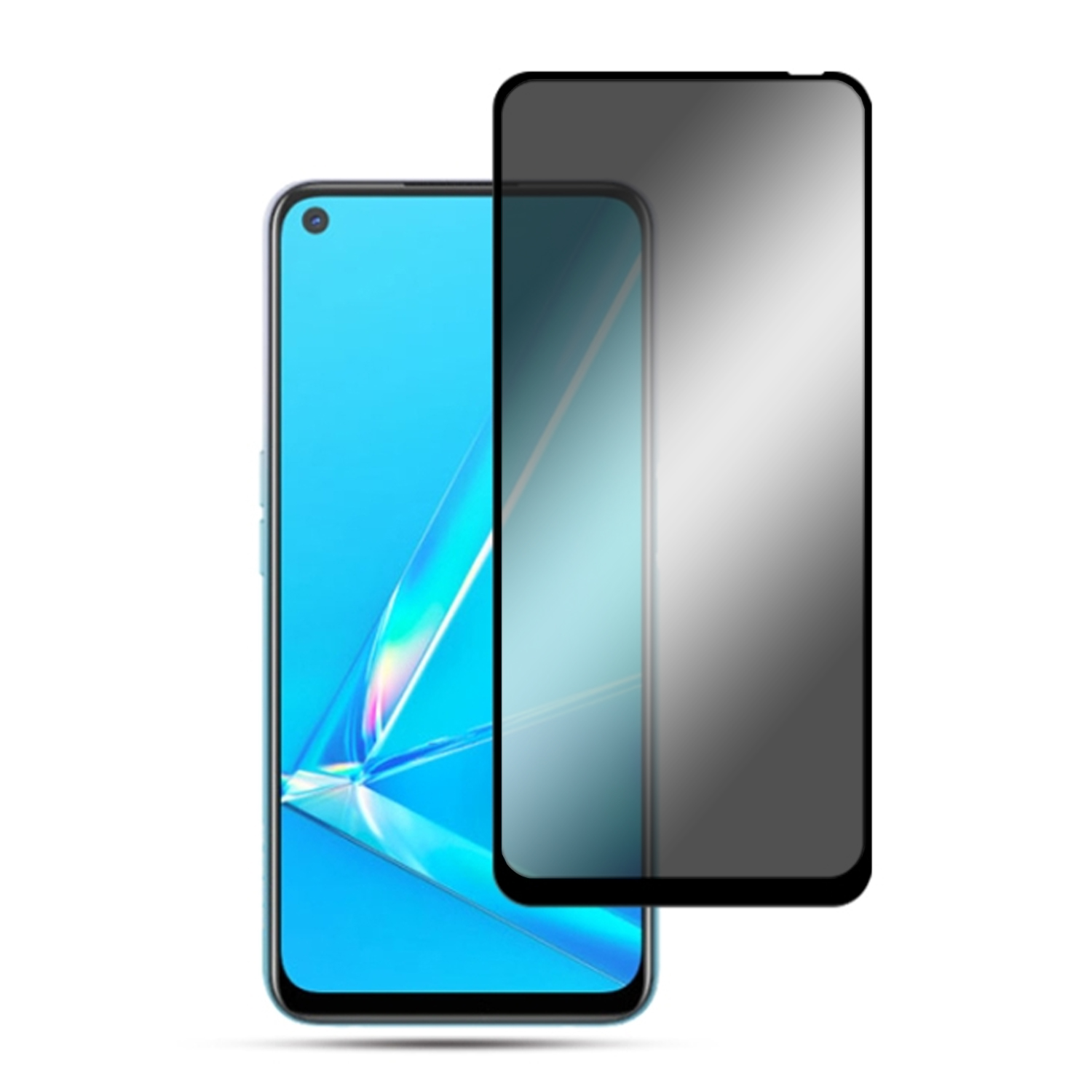 Forzacase Oppo A92 için Privacy Hayalet Ekran Koruyucu Seramik Film - FC292