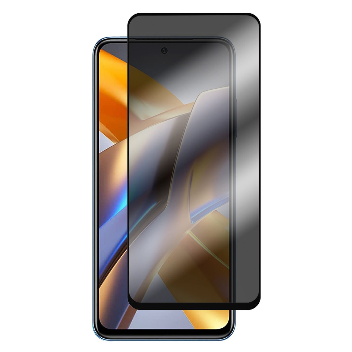 Forzacase Xiaomi Poco M5s için Privacy Hayalet Ekran Koruyucu Seramik Film - FC292