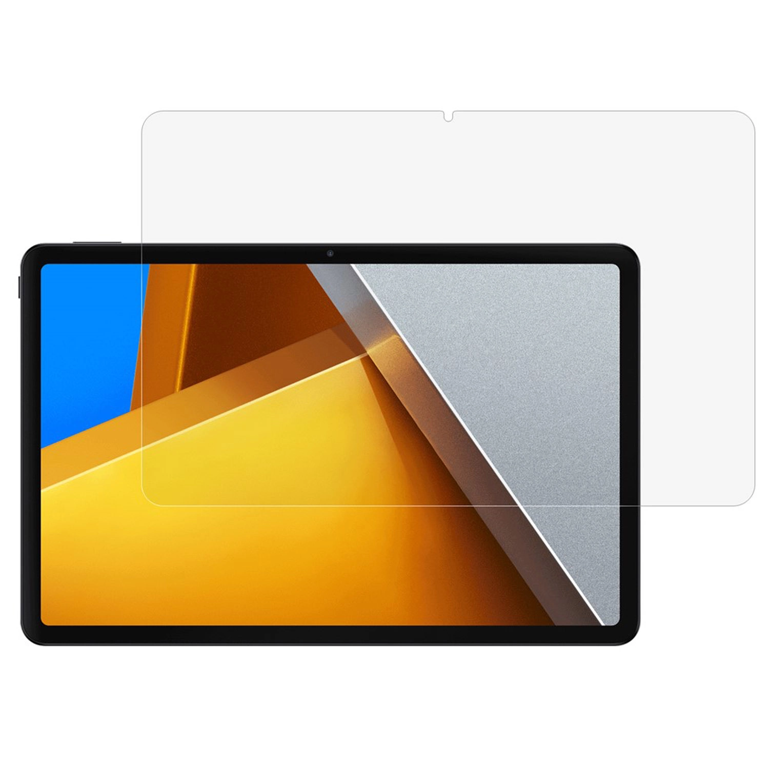 Forzacase Xiaomi Poco Pad 12.1 inch ile uyumlu Temperli Kırılmaz Cam Ekran Koruyucu - FC021