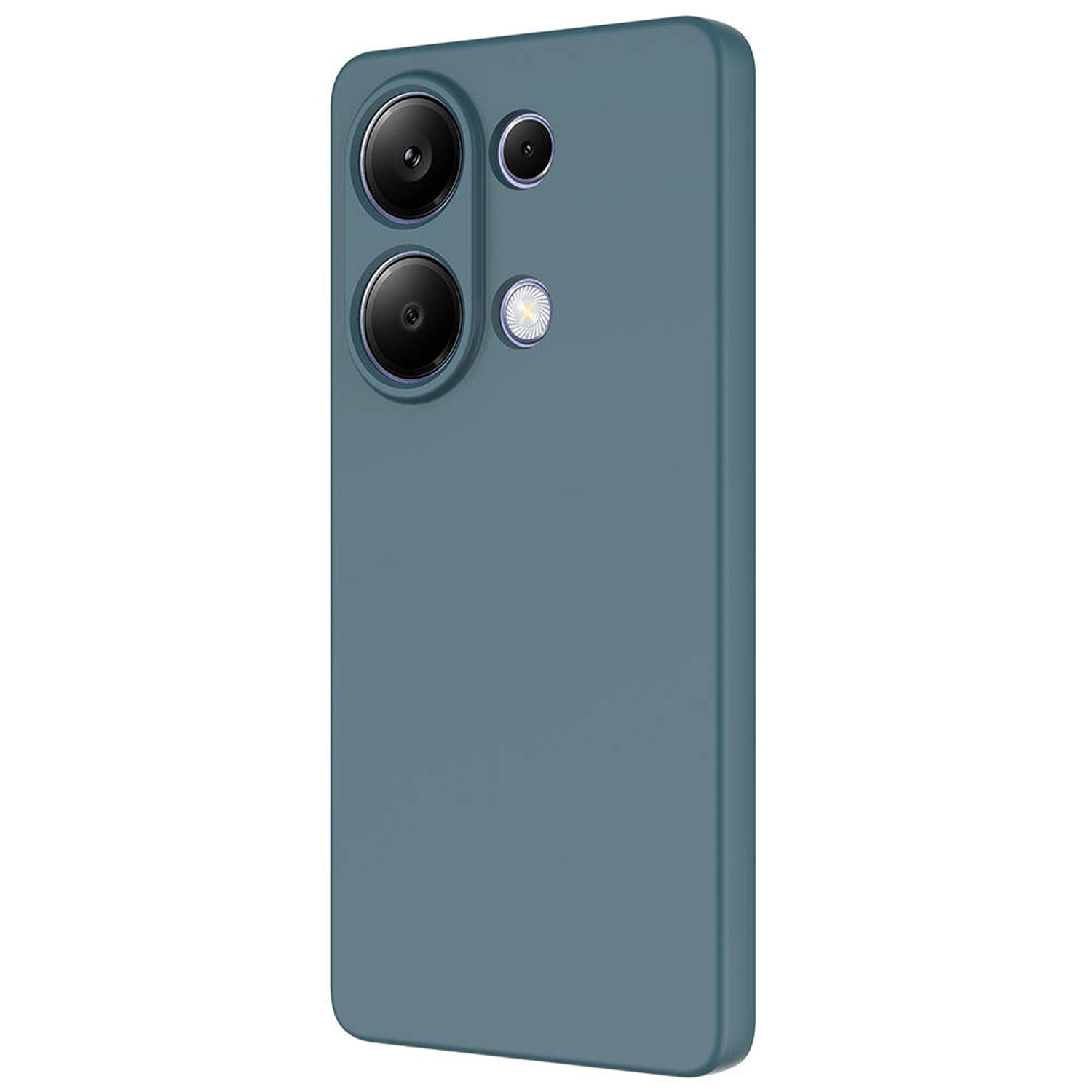 Forzacase Xiaomi Poco M6 Pro 4G ile uyumlu Liquid Serisi İçi Kadife Lansman Silikon Kılıf
