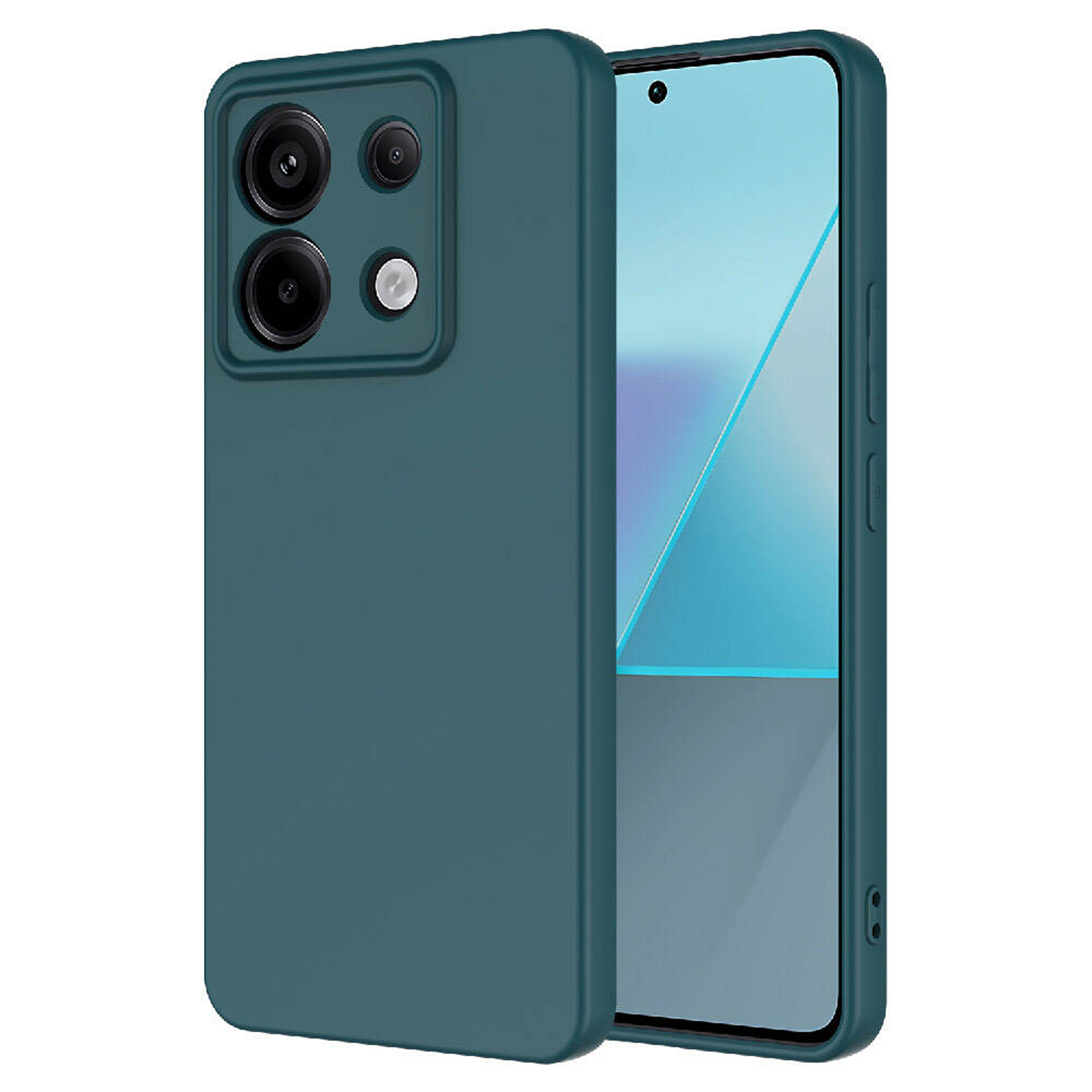 Forzacase Xiaomi Redmi Note 13 Pro 5G ile uyumlu Liquid Serisi İçi Kadife Lansman Silikon Kılıf