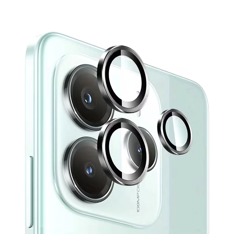 Forzacase Redmi Note 14 4G ile uyumlu Kamera Camı Lens Koruyucu Halka Seti - FC381