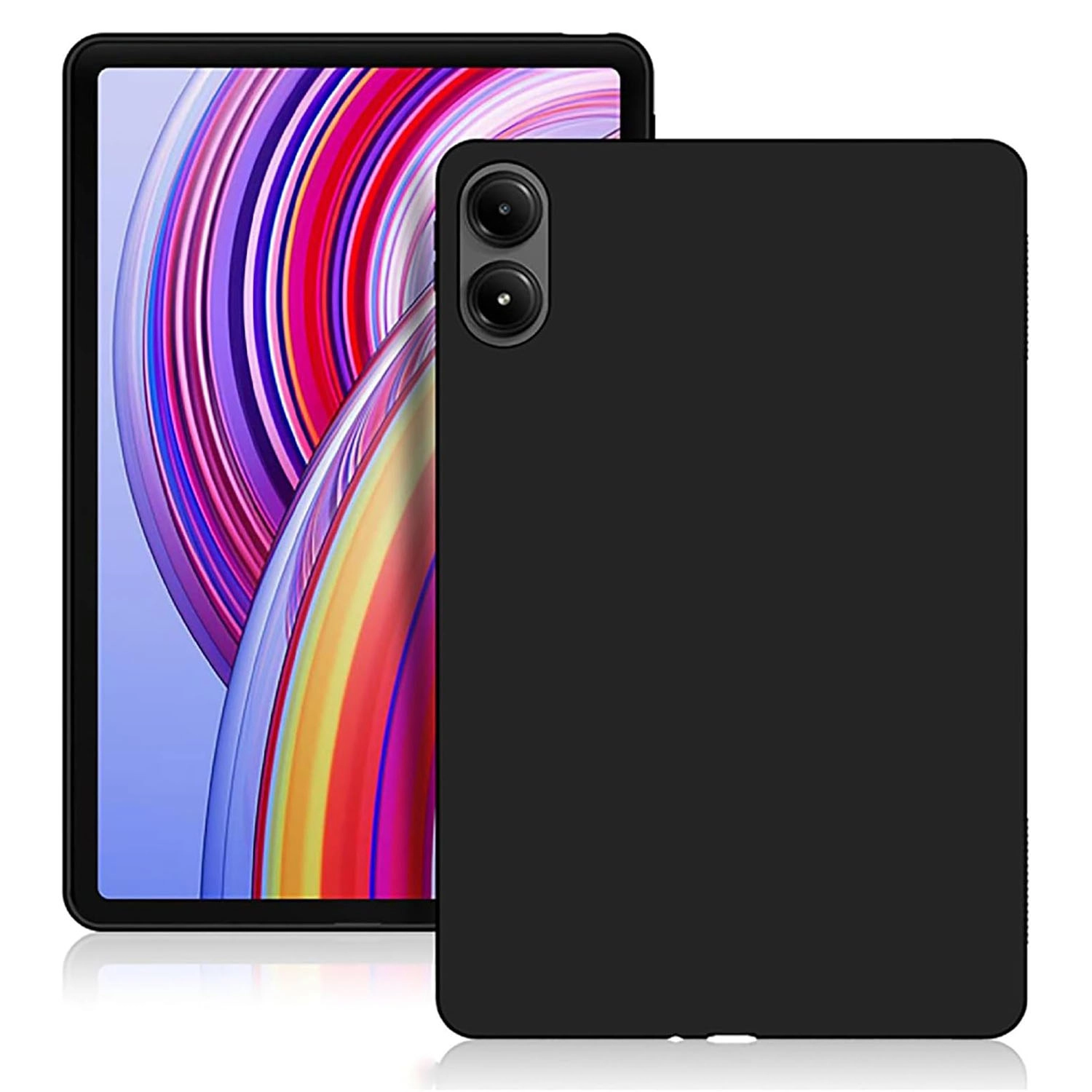 Forzacase Xiaomi Redmi Pad Pro 12.1 Inch Tablet ile Uyumlu Silikon Kılıf Siyah - FC155