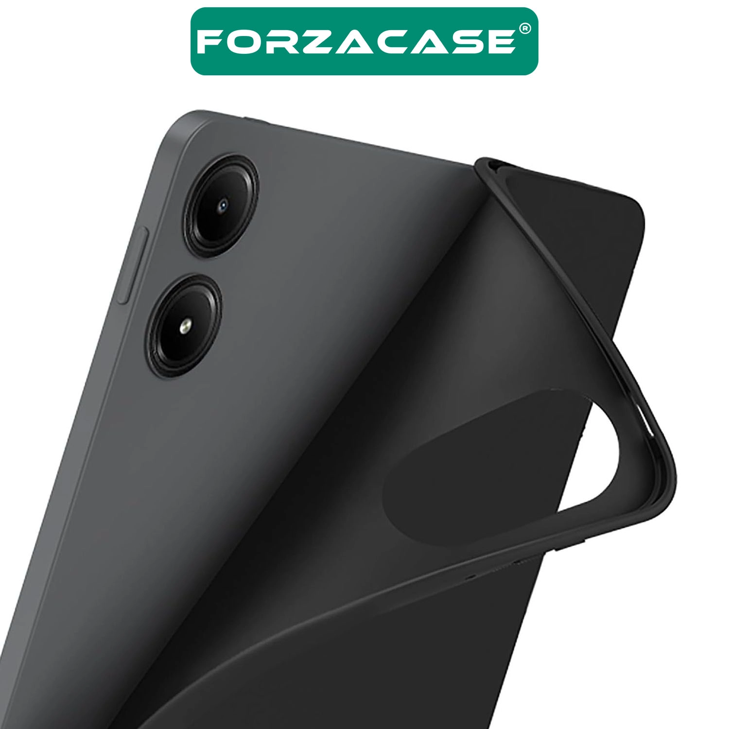 Forzacase Xiaomi Redmi Pad Pro 12.1 Inch Tablet ile Uyumlu Silikon Kılıf Siyah - FC155