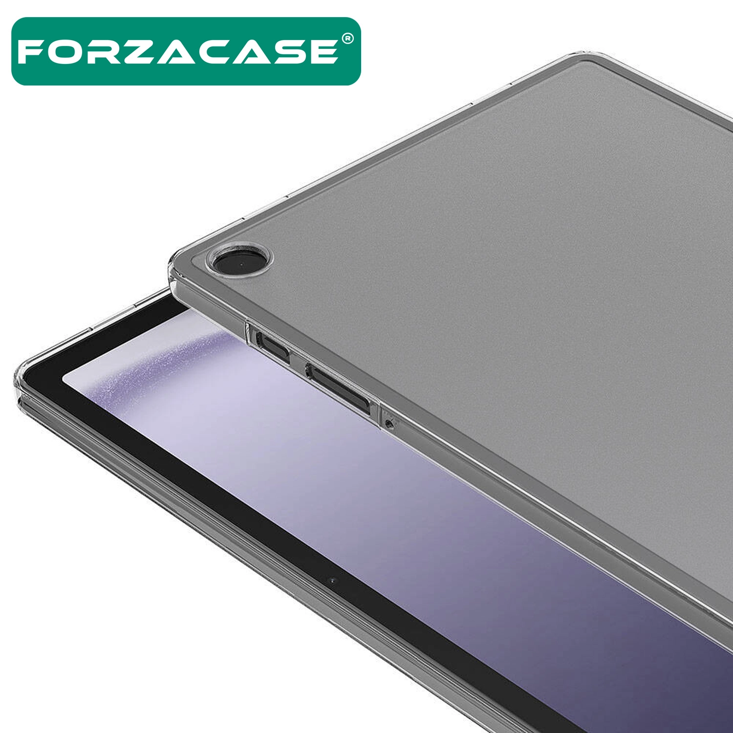 Forzacase Samsung Galaxy Tab A11 8.7 inç uyumlu Silikon Kılıf + Temperli Cam Ekran Koruyucu - FC013