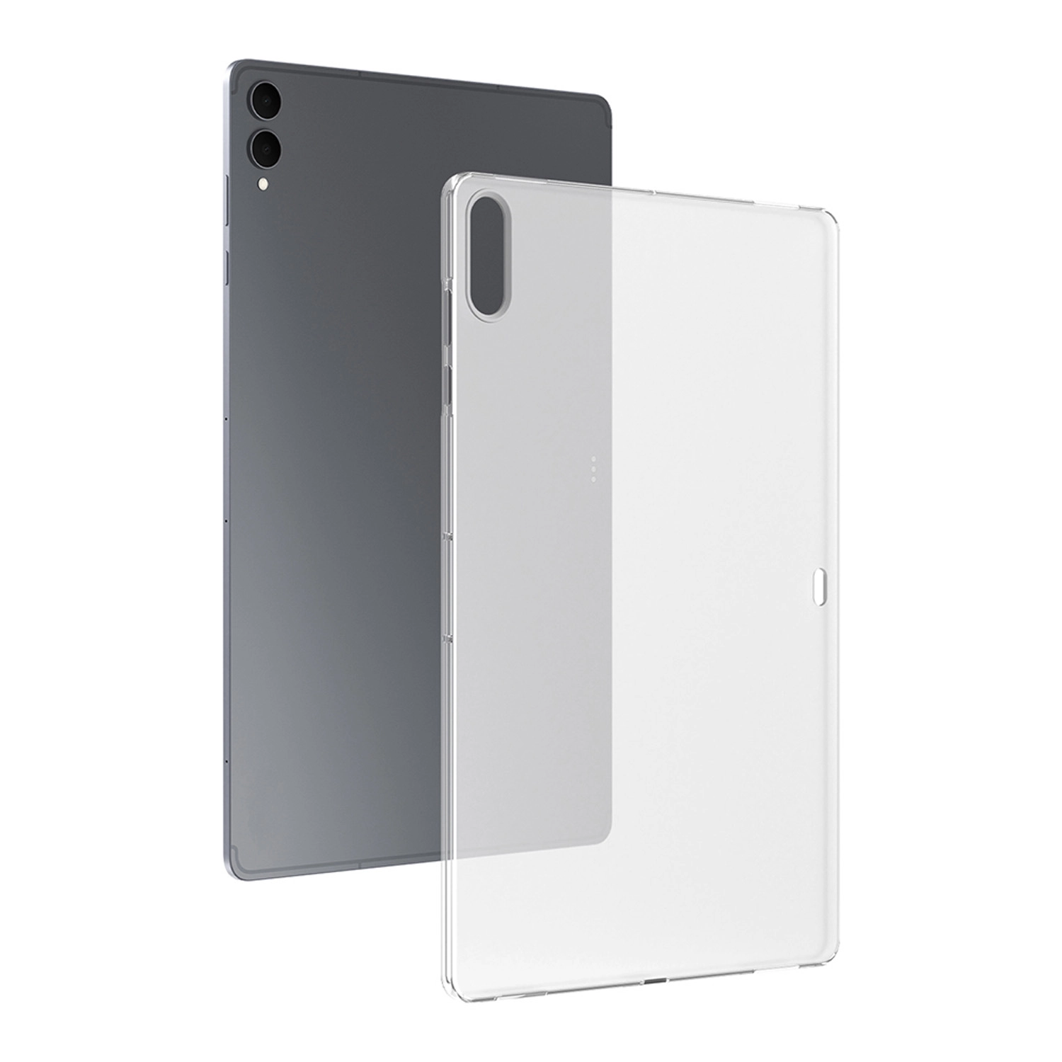 Forzacase Samsung Galaxy Tab S11 Ultra 14.6 inç X930 ile uyumlu Silikon Kılıf Buzlu Şeffaf - FC013