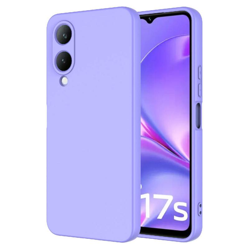 Forzacase Vivo Y17S ile uyumlu Liquid Serisi İçi Kadife Lansman Silikon Kılıf