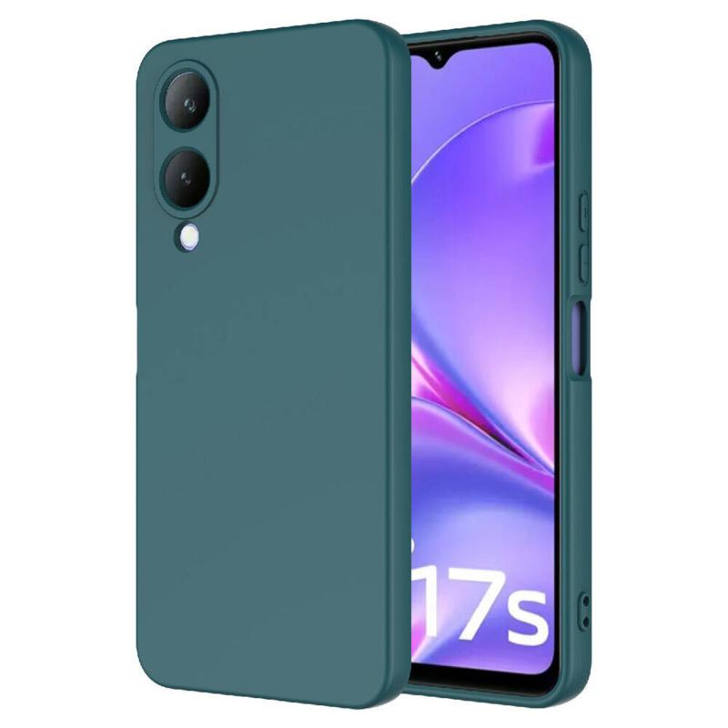 Forzacase Vivo Y17S ile uyumlu Liquid Serisi İçi Kadife Lansman Silikon Kılıf