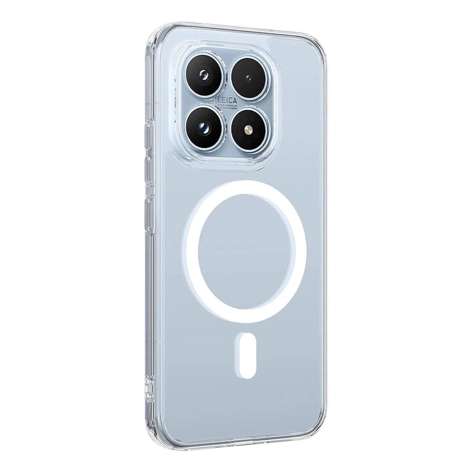 Forzacase Xiaomi 17 5G ile uyumlu ClearMag Serisi Magsafe Özellikli Kristal Şeffaf Sert PC Kılıf