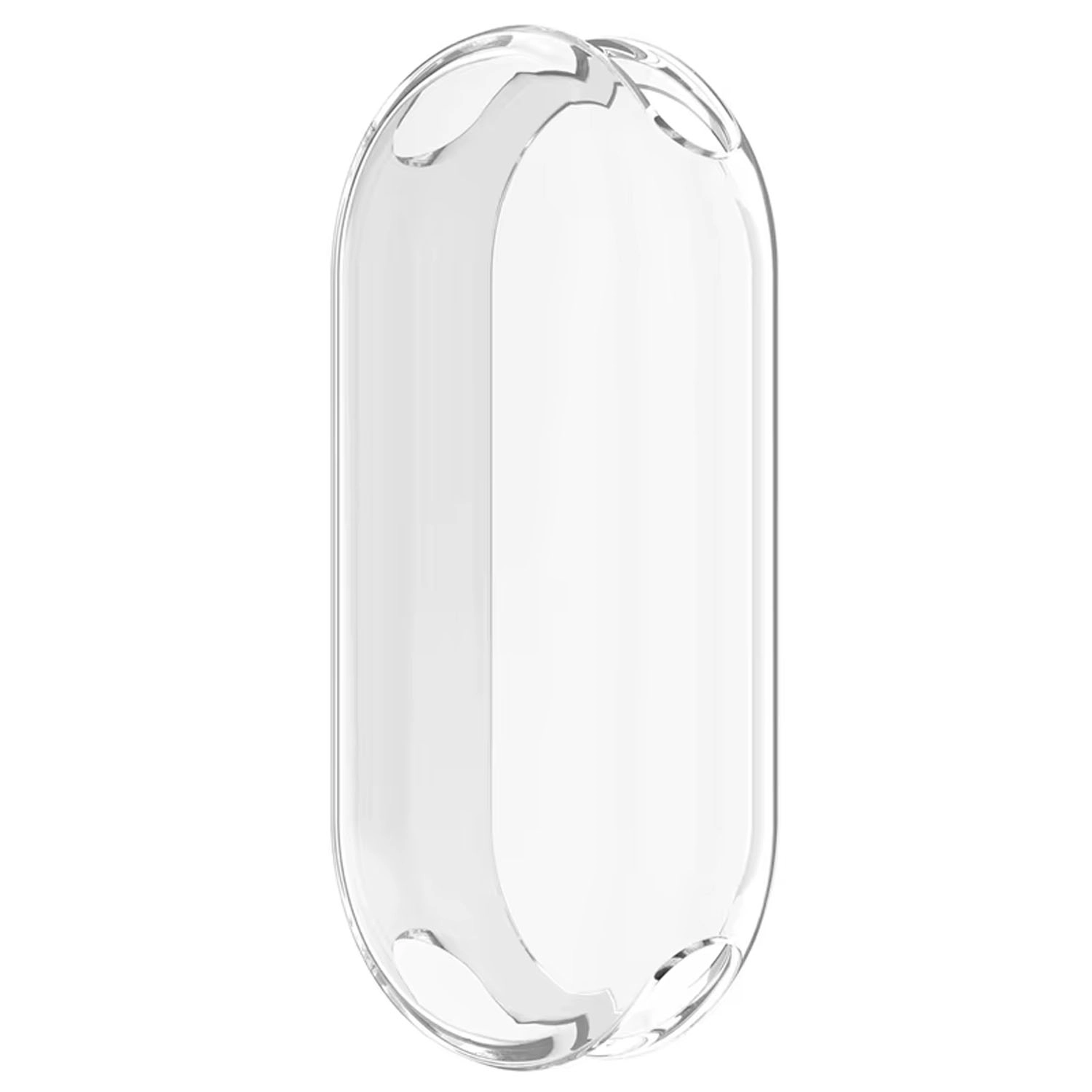 Forzacase Xiaomi Smart Band 10 ile uyumlu Önü Kapalı Ekran Korumalı Silikon Kılıf - FC010