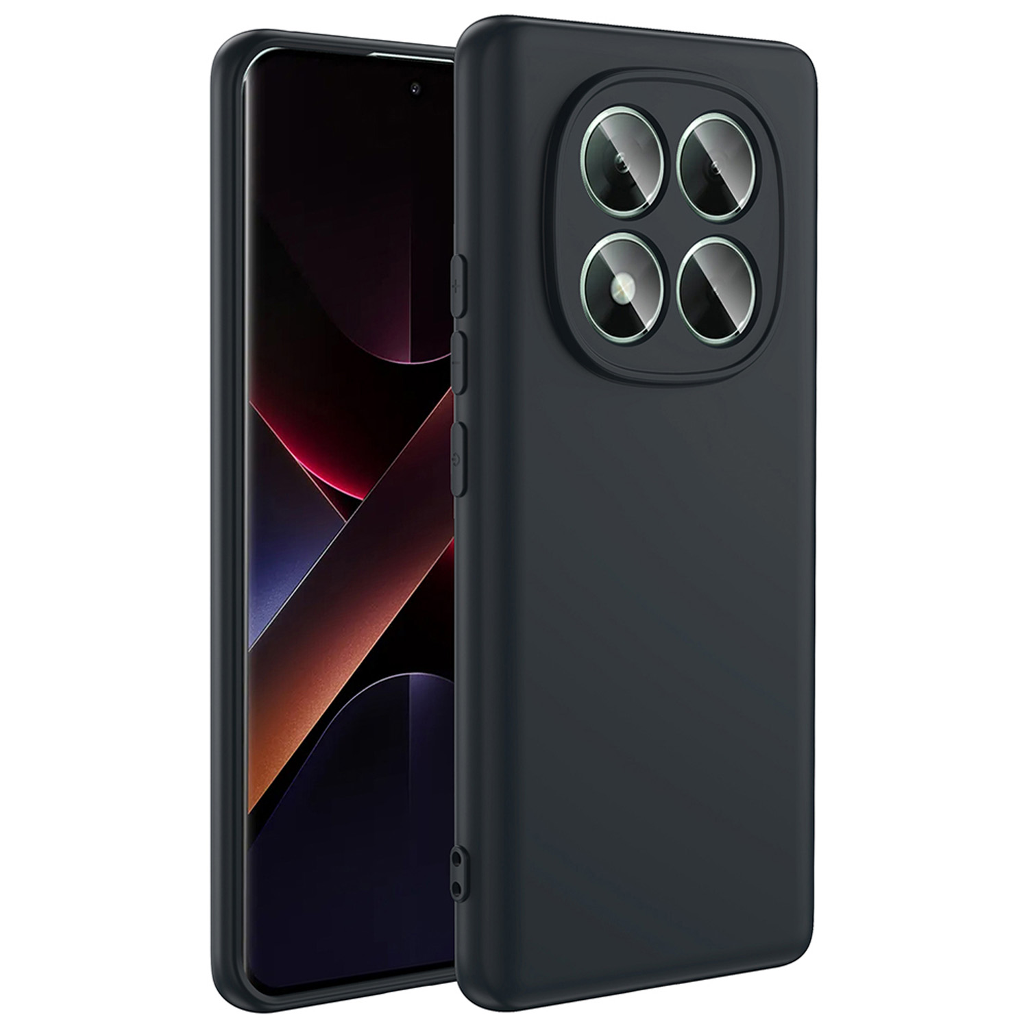 Forzacase Xiaomi Poco X7 ile uyumlu Liquid Serisi İçi Kadife Lansman Silikon Kılıf