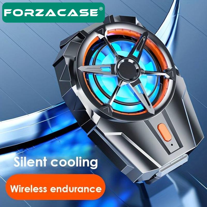 Forzacase 5000 RPM Kablosuz Cep Telefonu Isı Önleyici Soğutucu Fan Cooler - FC517
