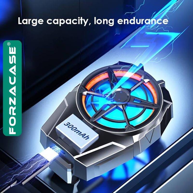 Forzacase 5000 RPM Kablosuz Cep Telefonu Isı Önleyici Soğutucu Fan Cooler - FC517