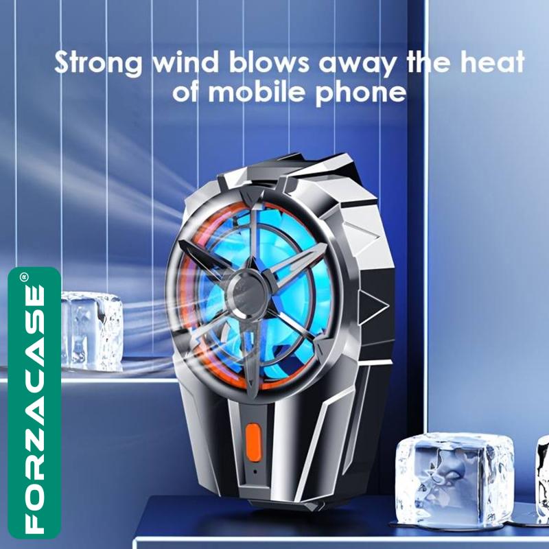 Forzacase 5000 RPM Kablosuz Cep Telefonu Isı Önleyici Soğutucu Fan Cooler - FC517