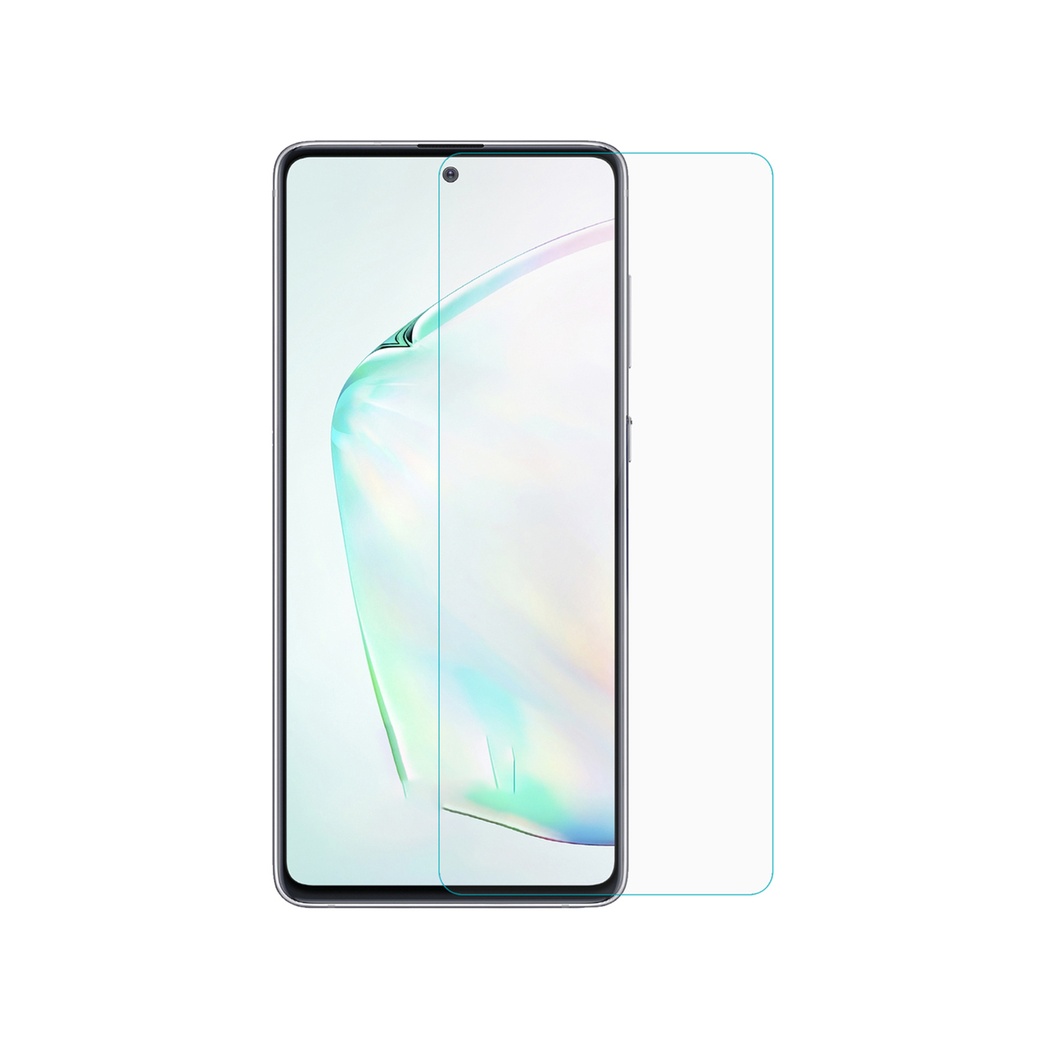Forzacase Samsung Galaxy Note 10 Lite ile uyumlu Temperli Kırılmaz Cam Ekran Koruyucu - FC002